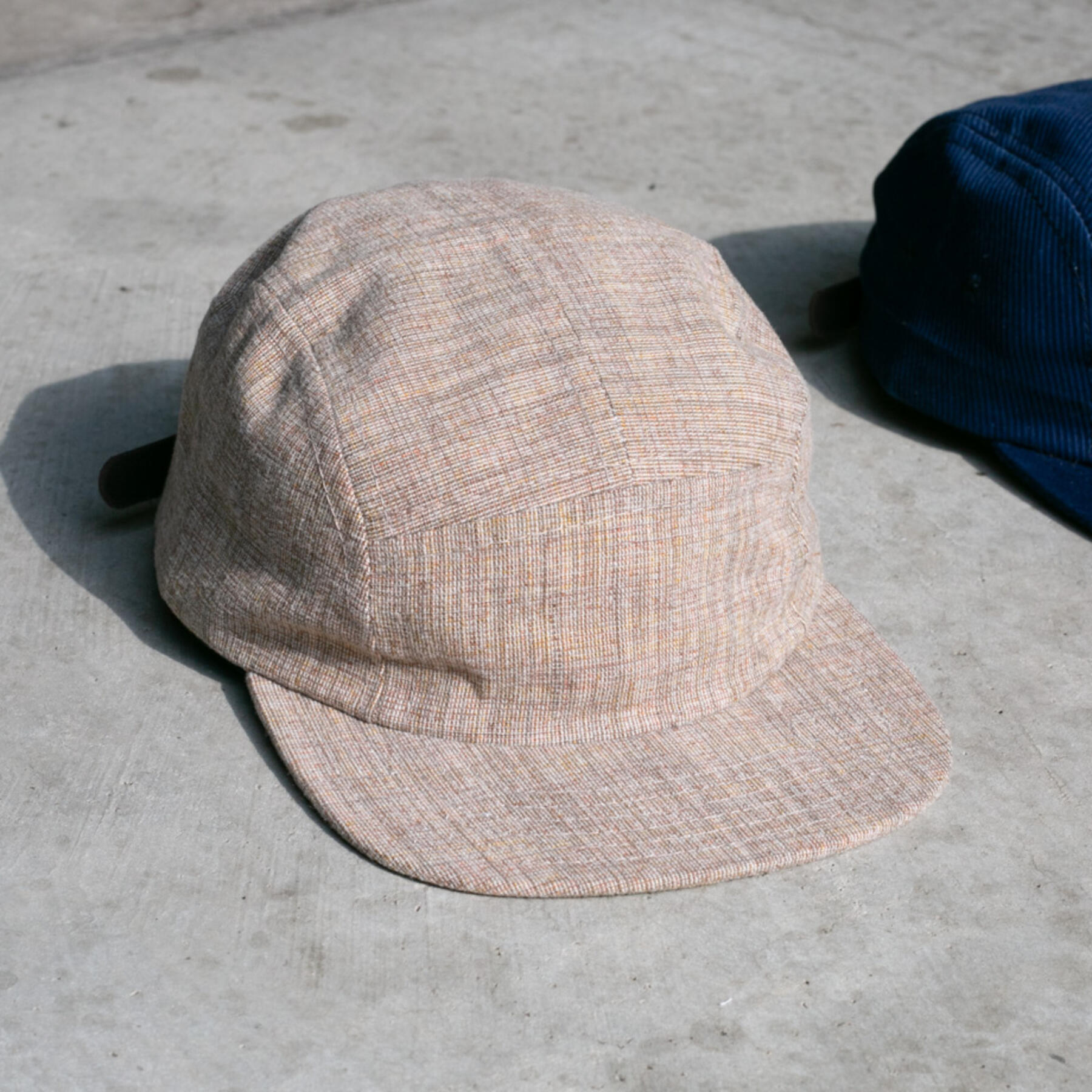 gustin camp hat - wool tweed