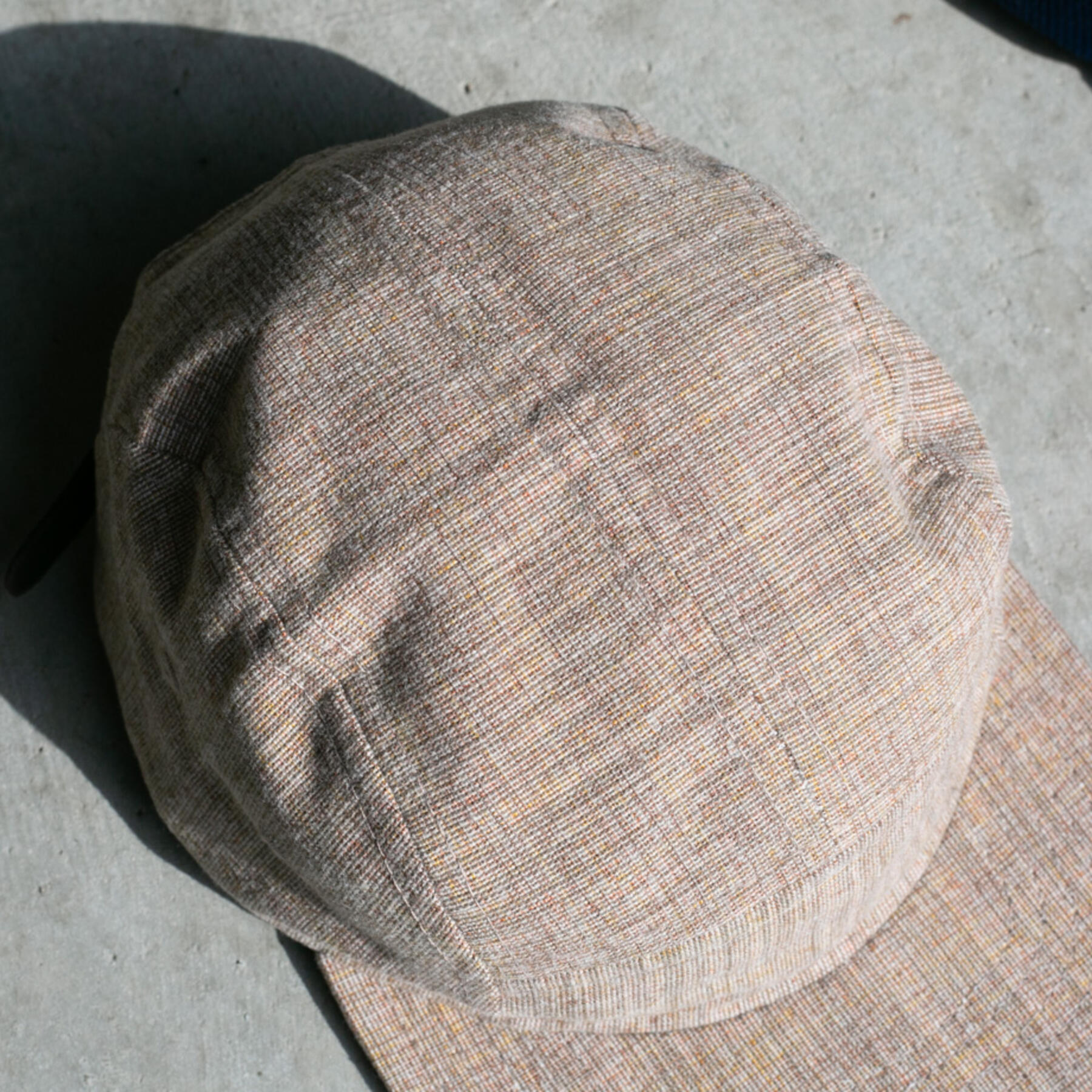 gustin camp hat - wool tweed