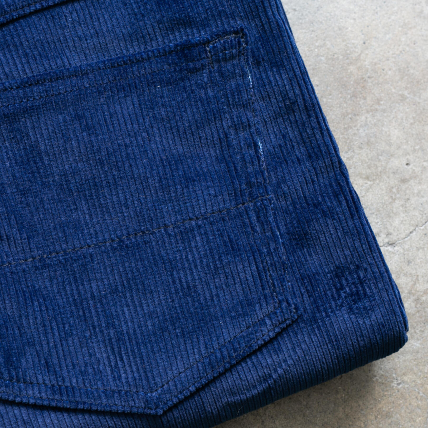 gustin #314 indigo dyed corduroy