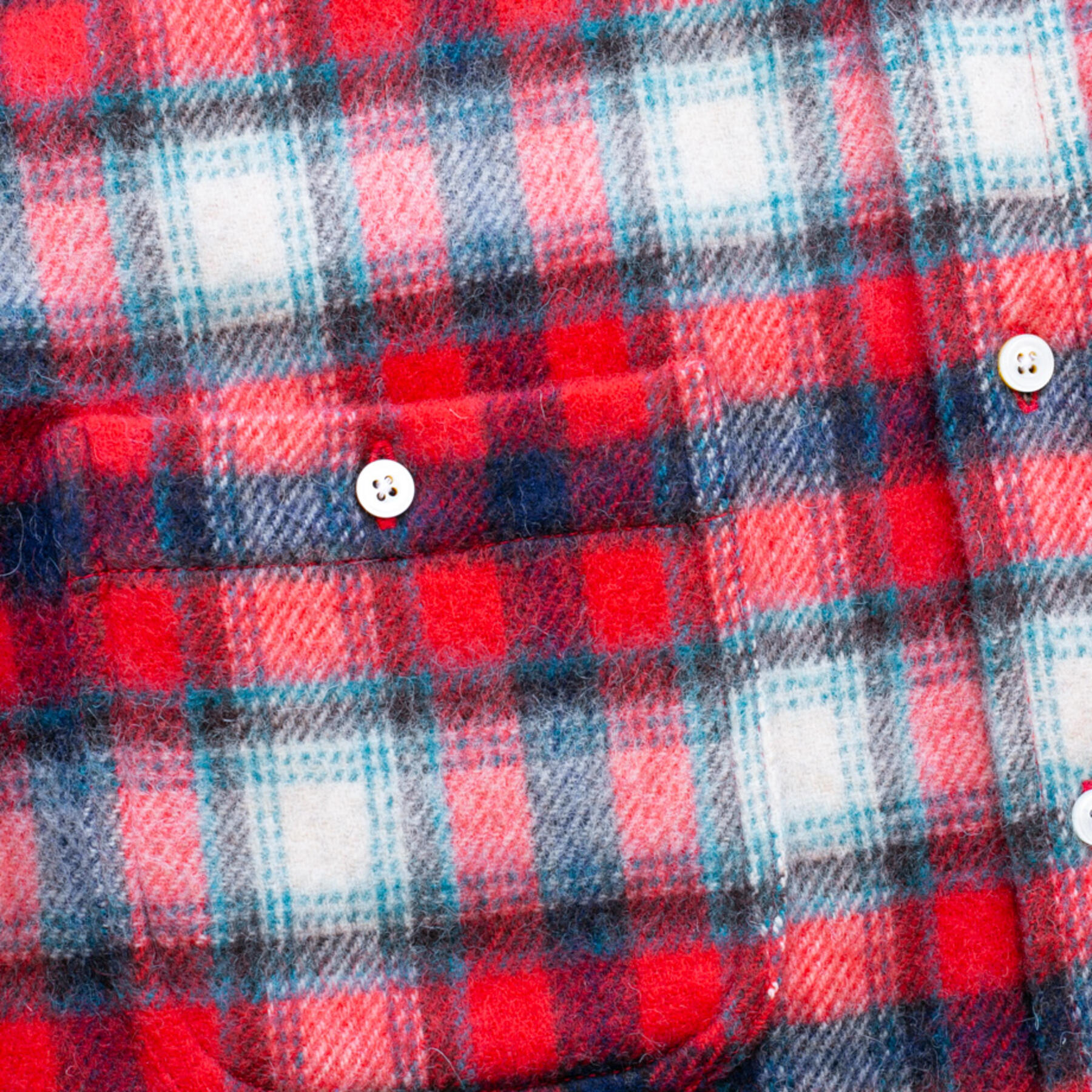 gustin #1009 vintage wool alpaca - fire