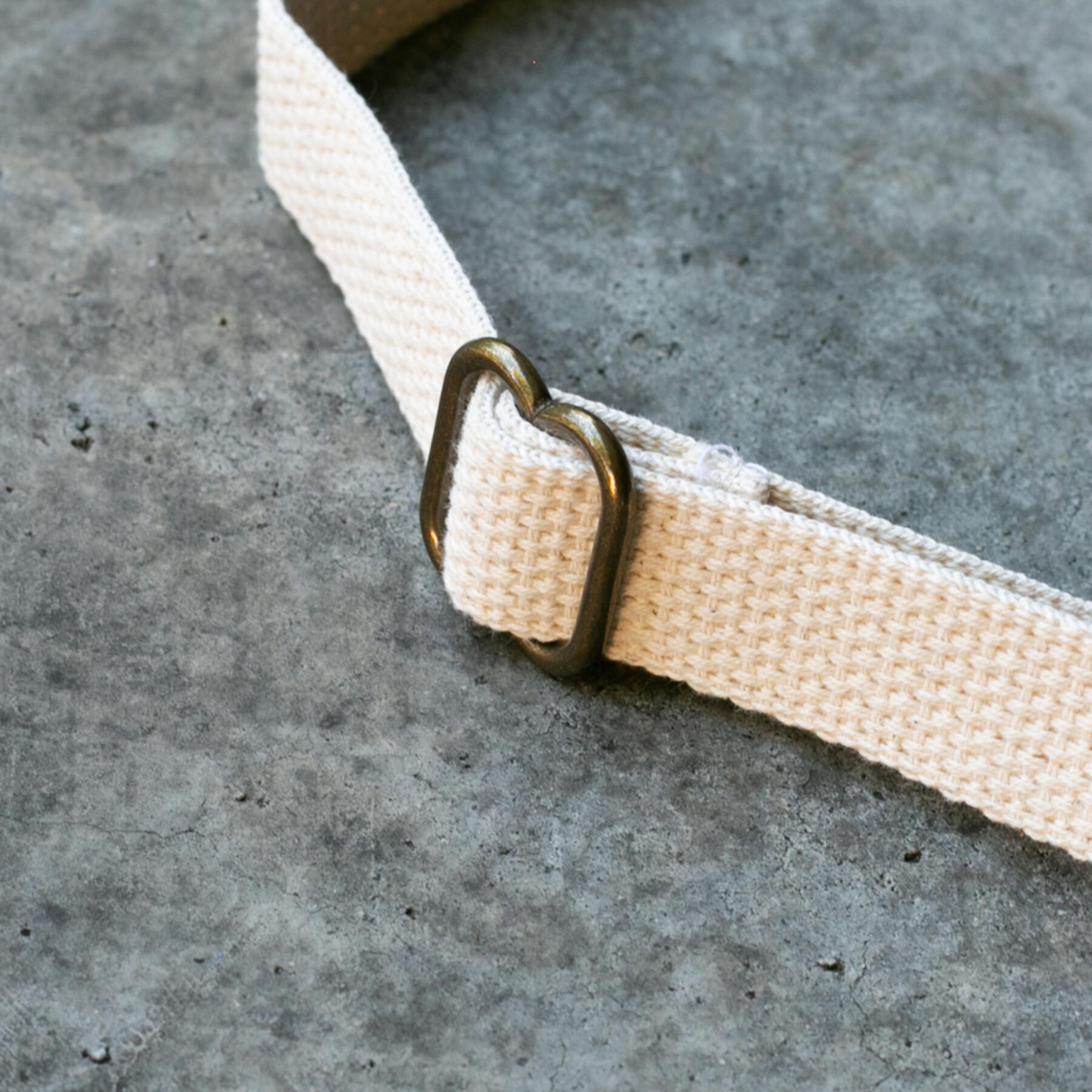 gustin mint pinstripe selvedge apron