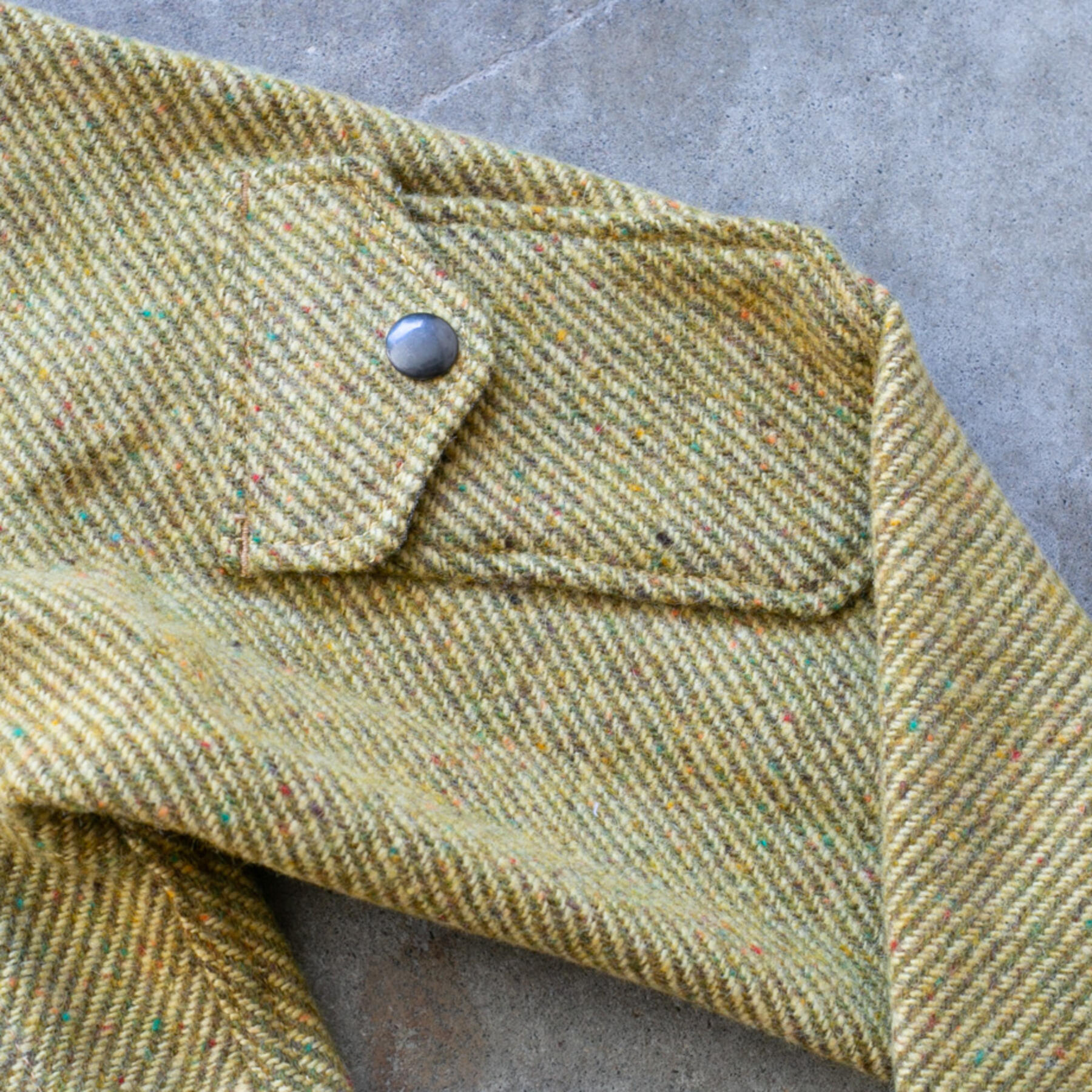 gustin #30 acid rainbow nep wool cpo