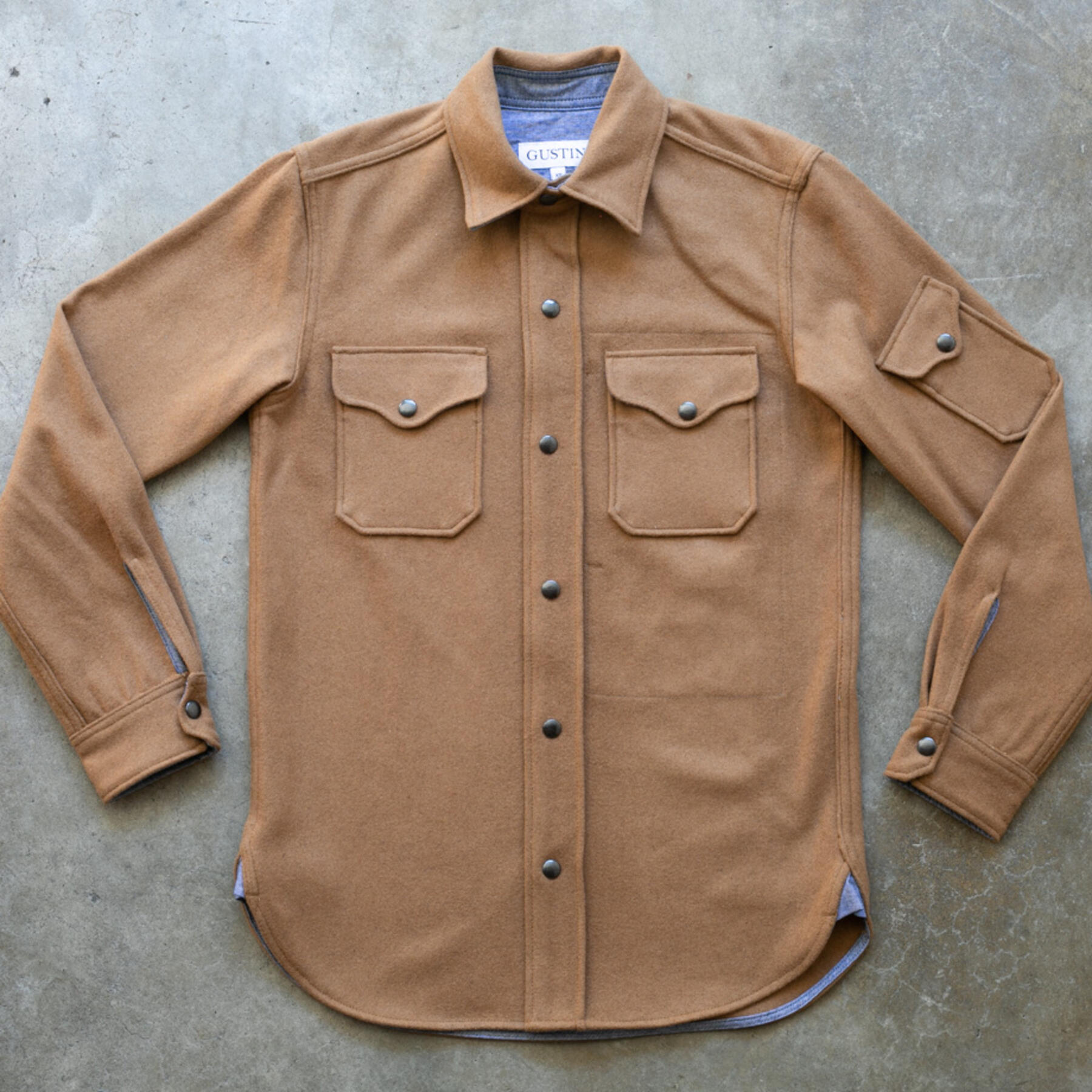 gustin #32 camel wool cpo