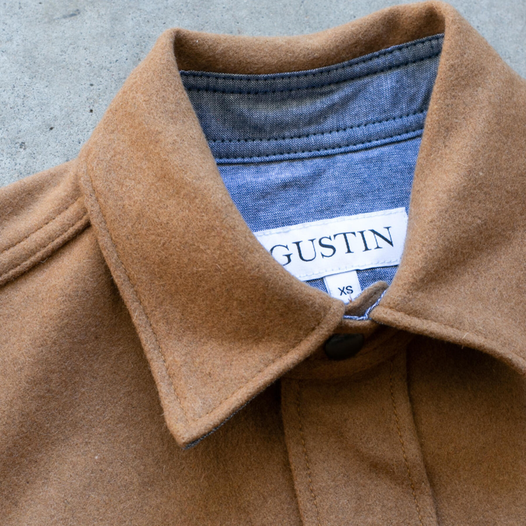 gustin #32 camel wool cpo