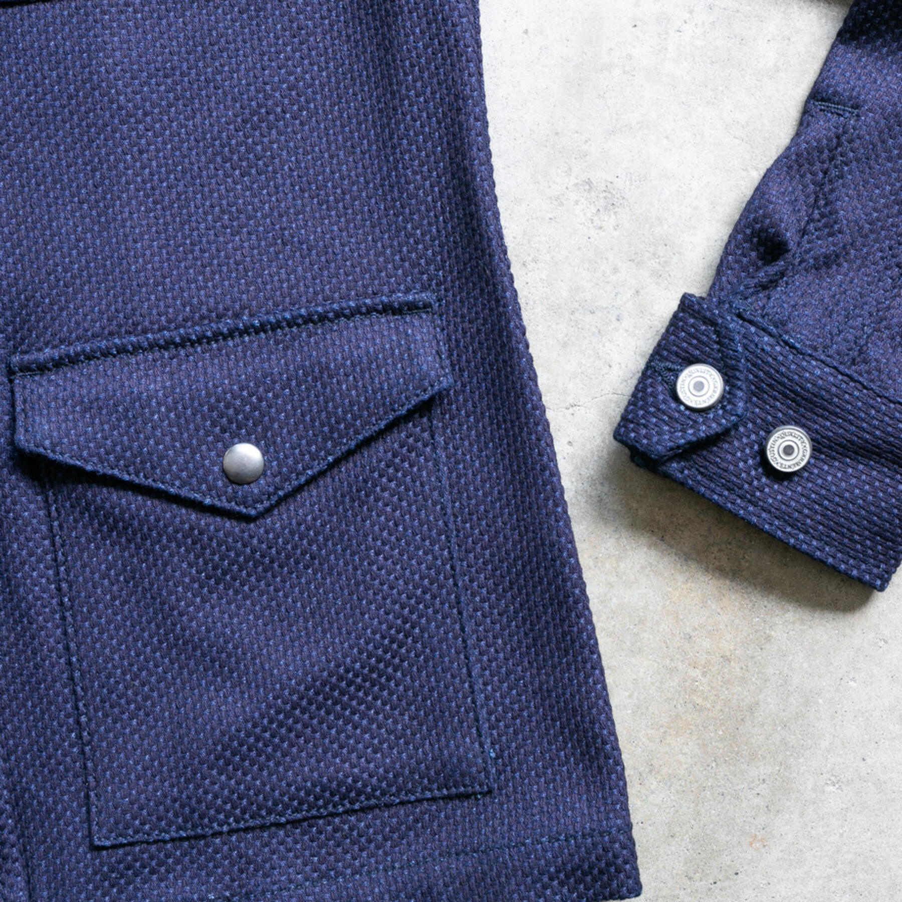 gustin monster sashiko field jacket