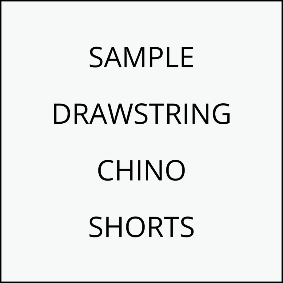 gustin sample drawstring chino shorts