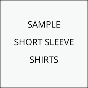 gustin sample short sleeve shirts