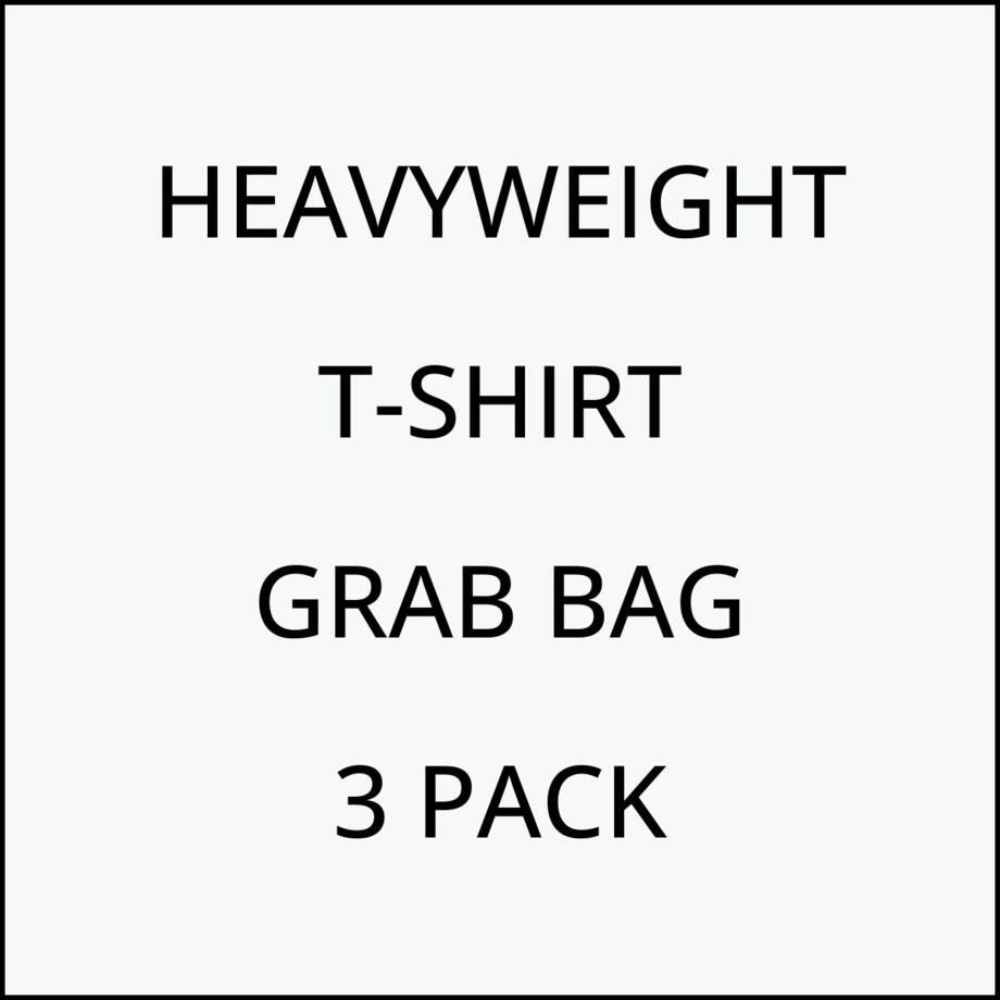 gustin heavyweight t-shirt grab bag 3 pack
