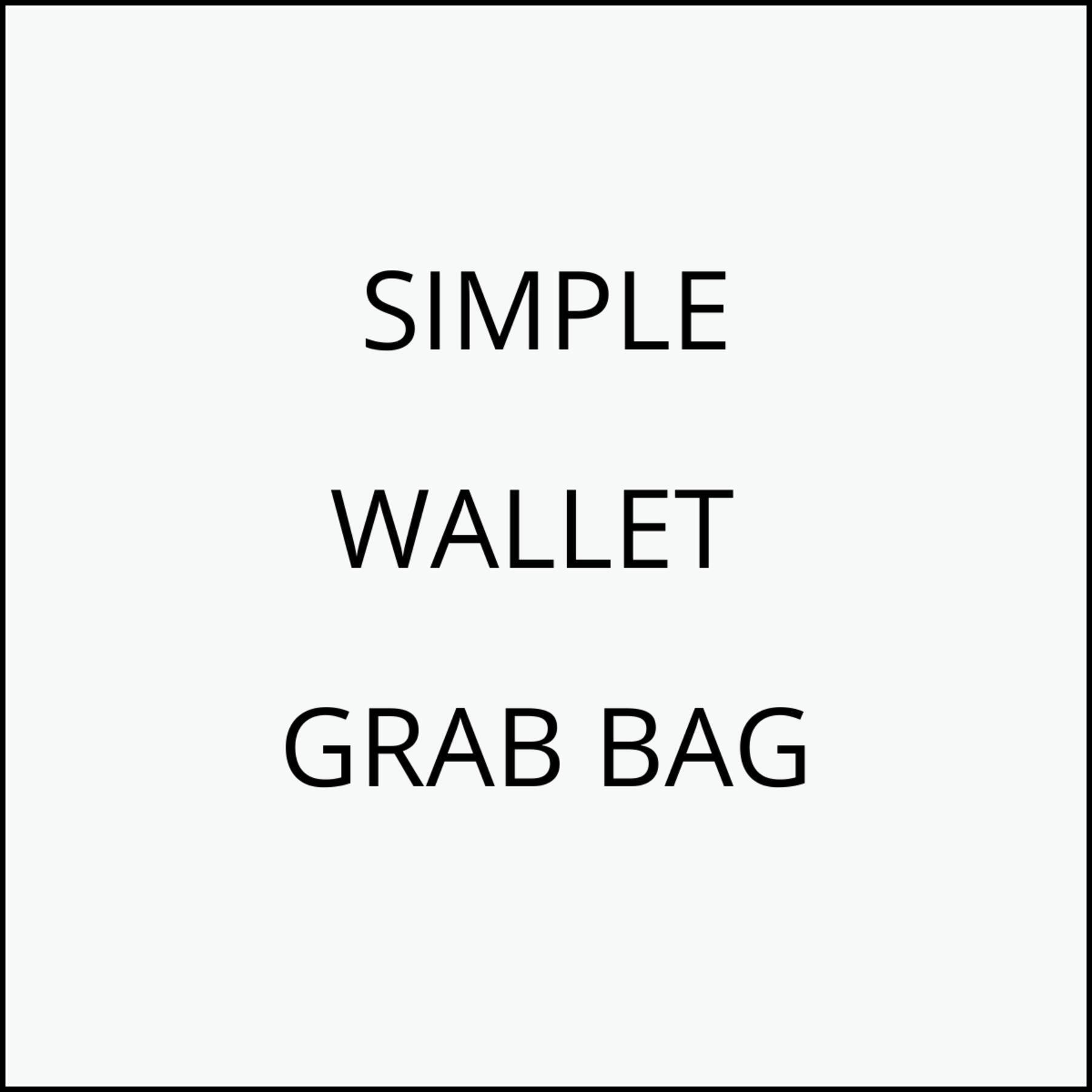 gustin simple wallet grab bag