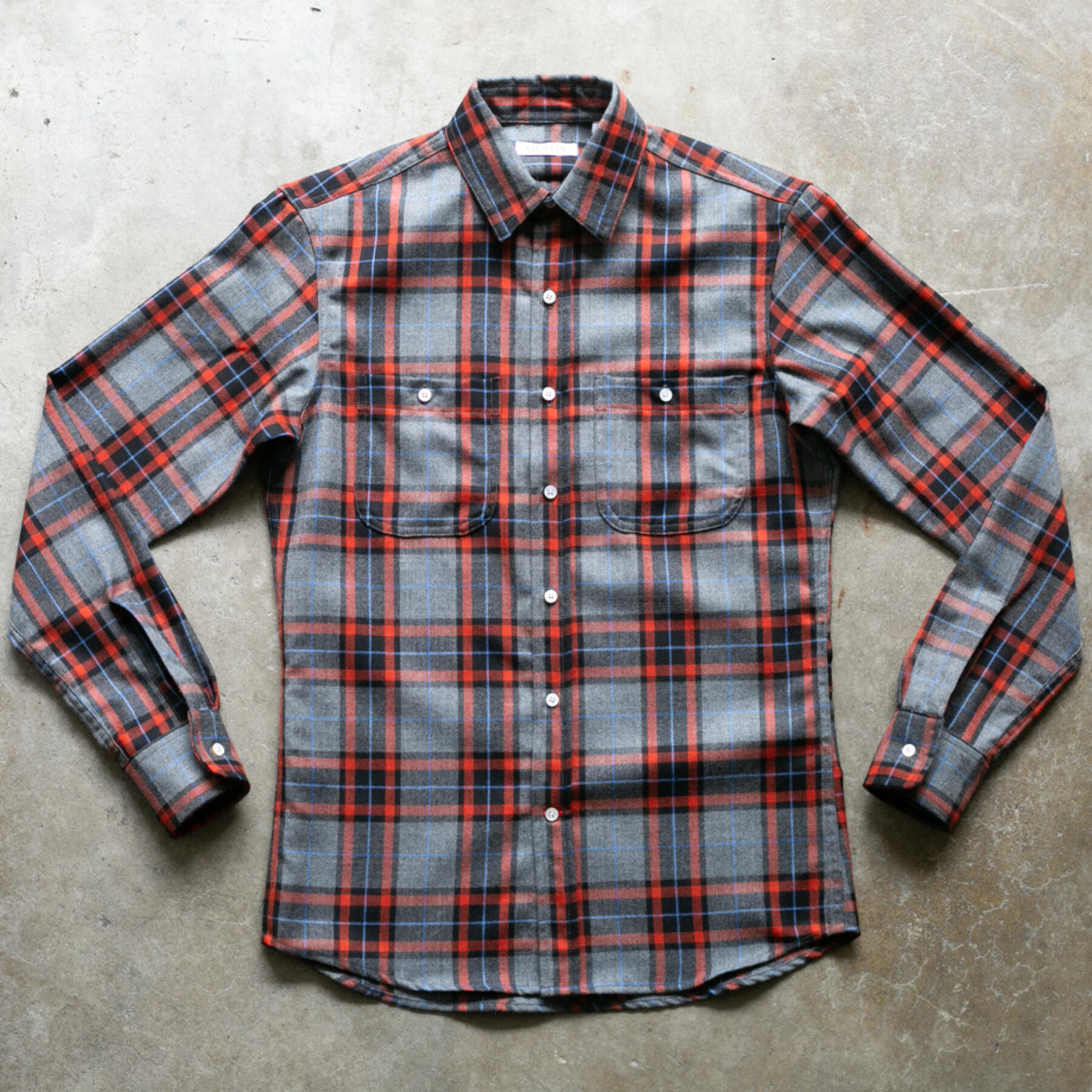 gustin #1161 wool 100 - grey ember