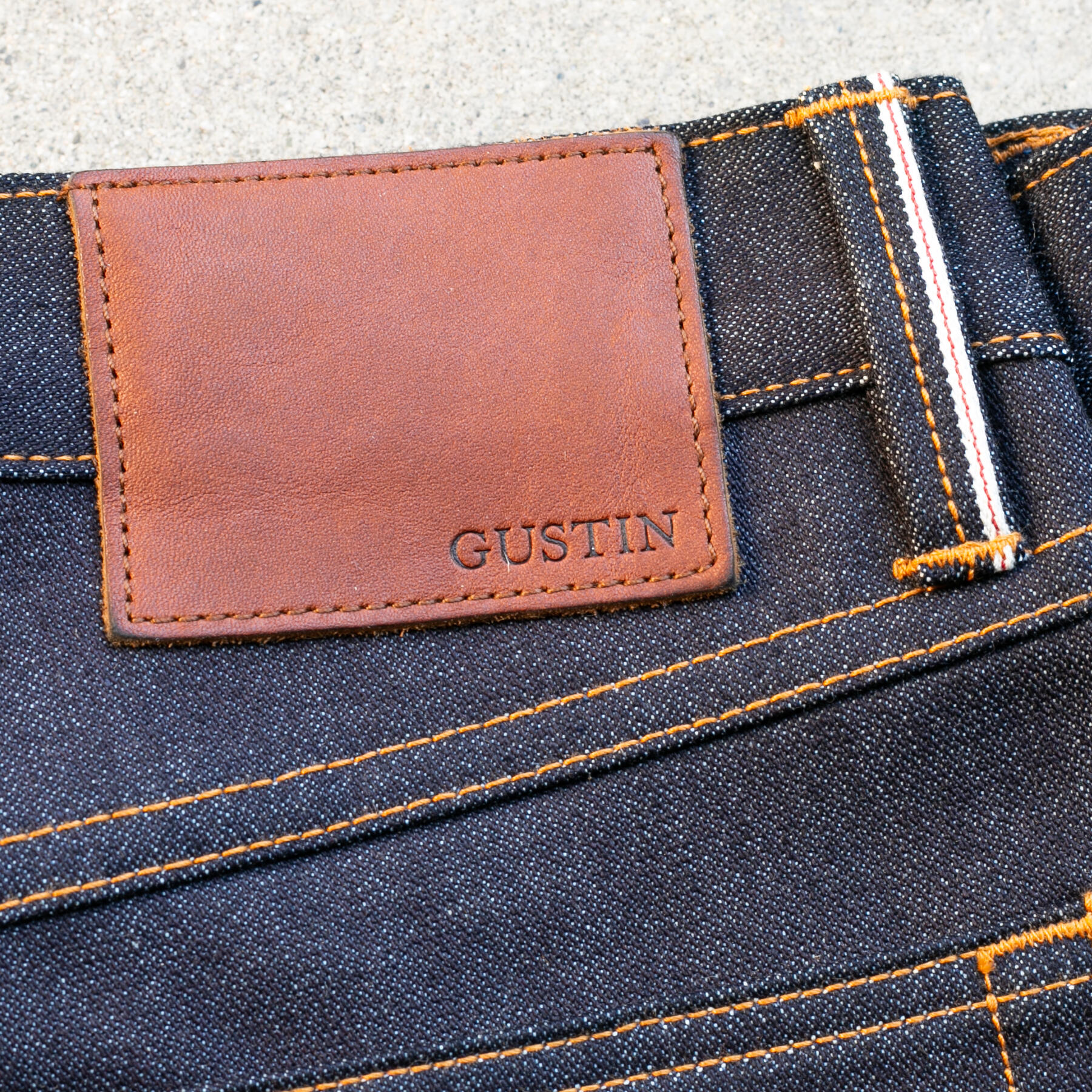 gustin #561 broken twill selvedge