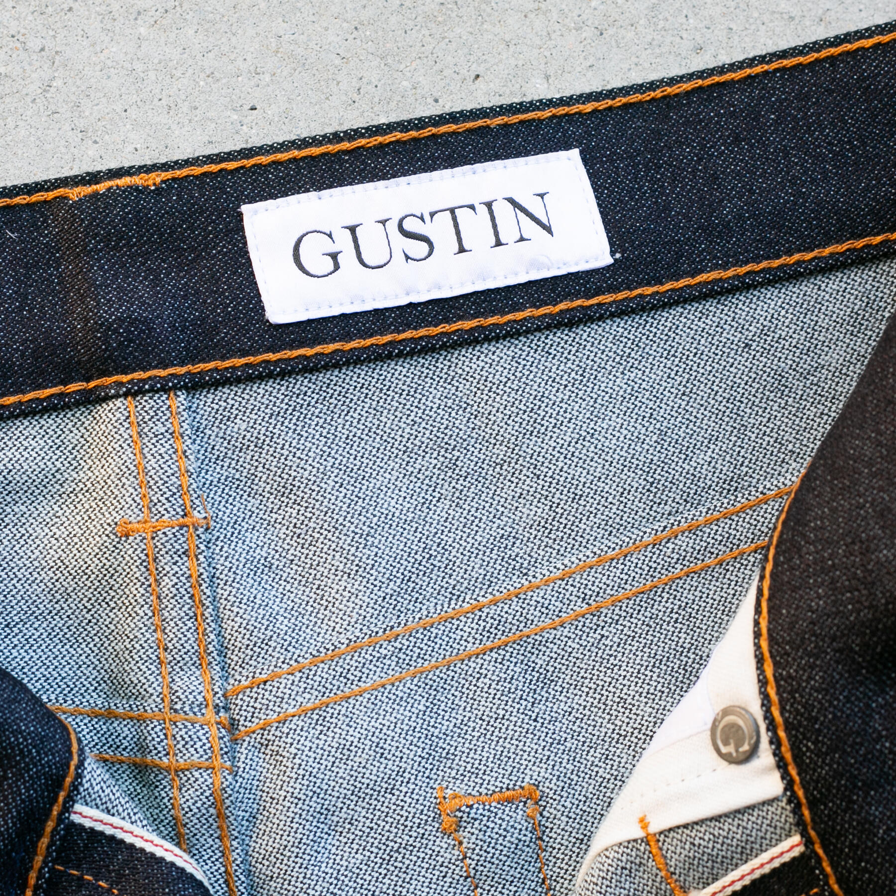 gustin #561 broken twill selvedge