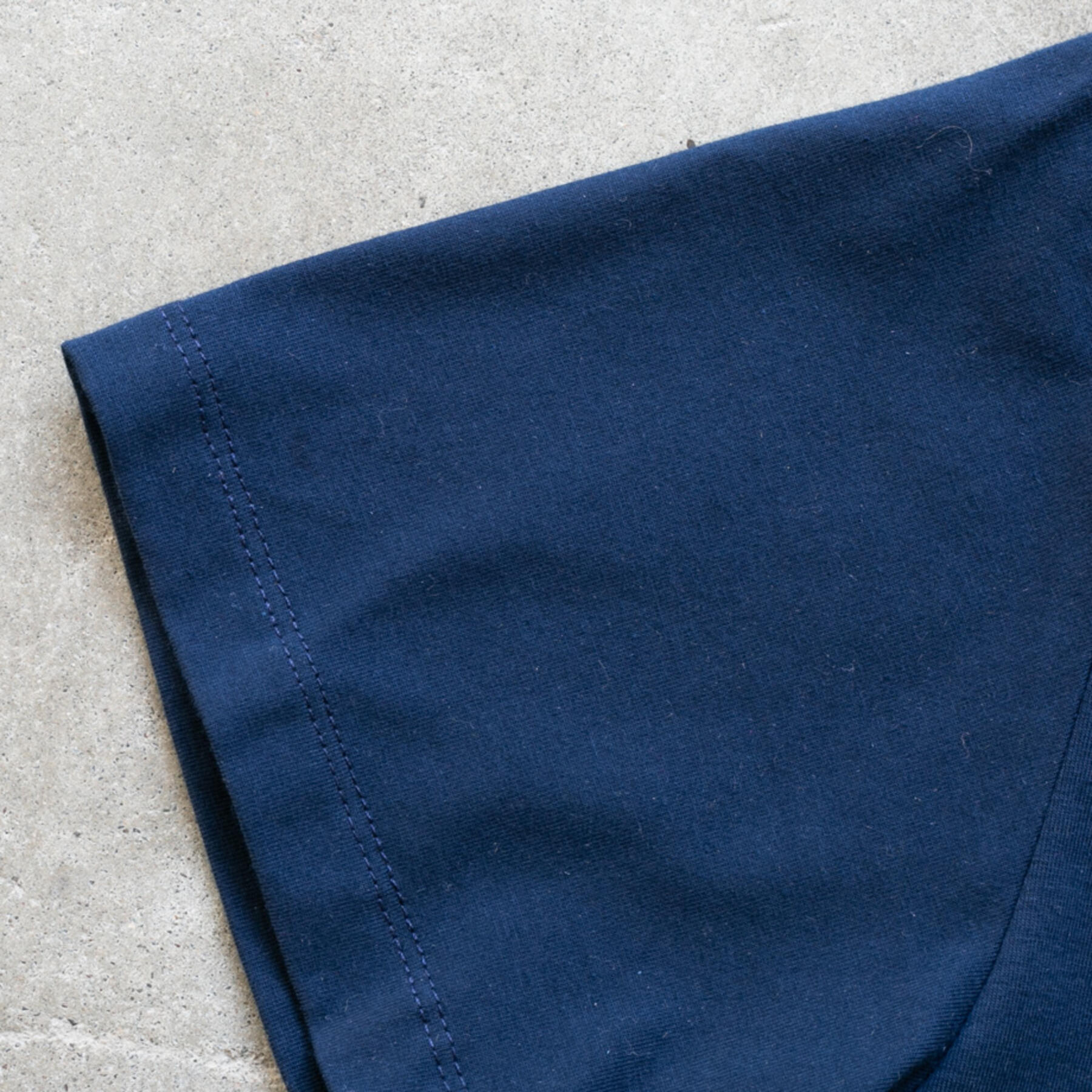 gustin big jersey polo - navy