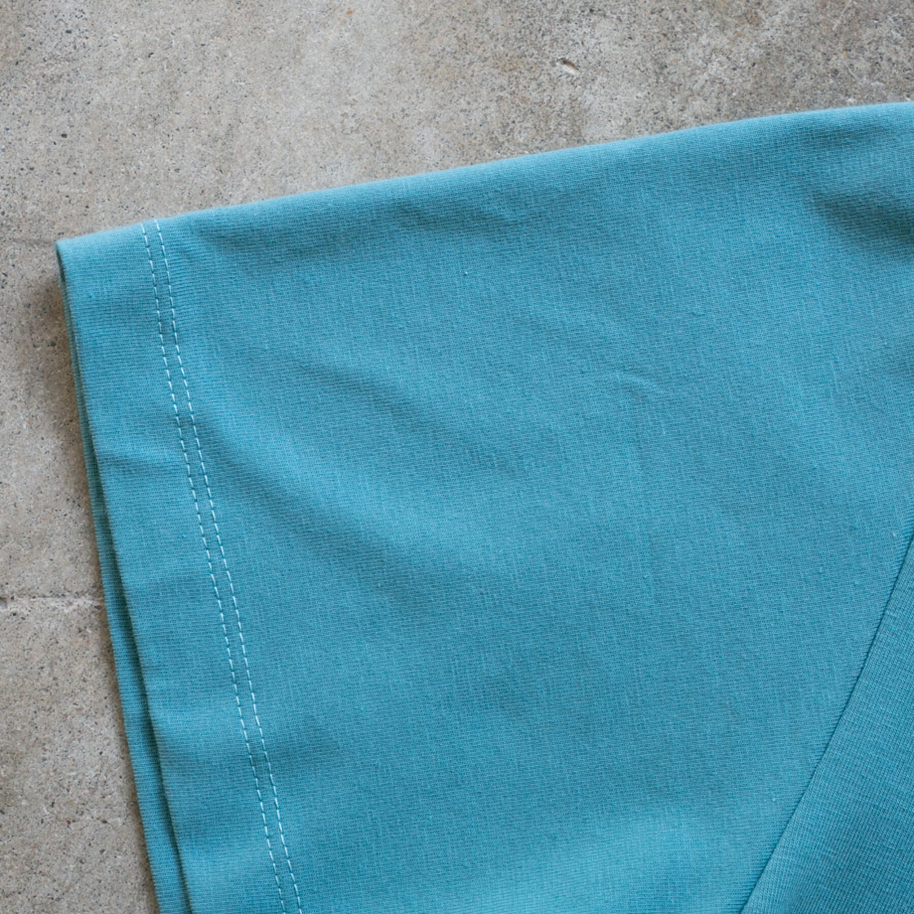 gustin big jersey polo - eucalyptus