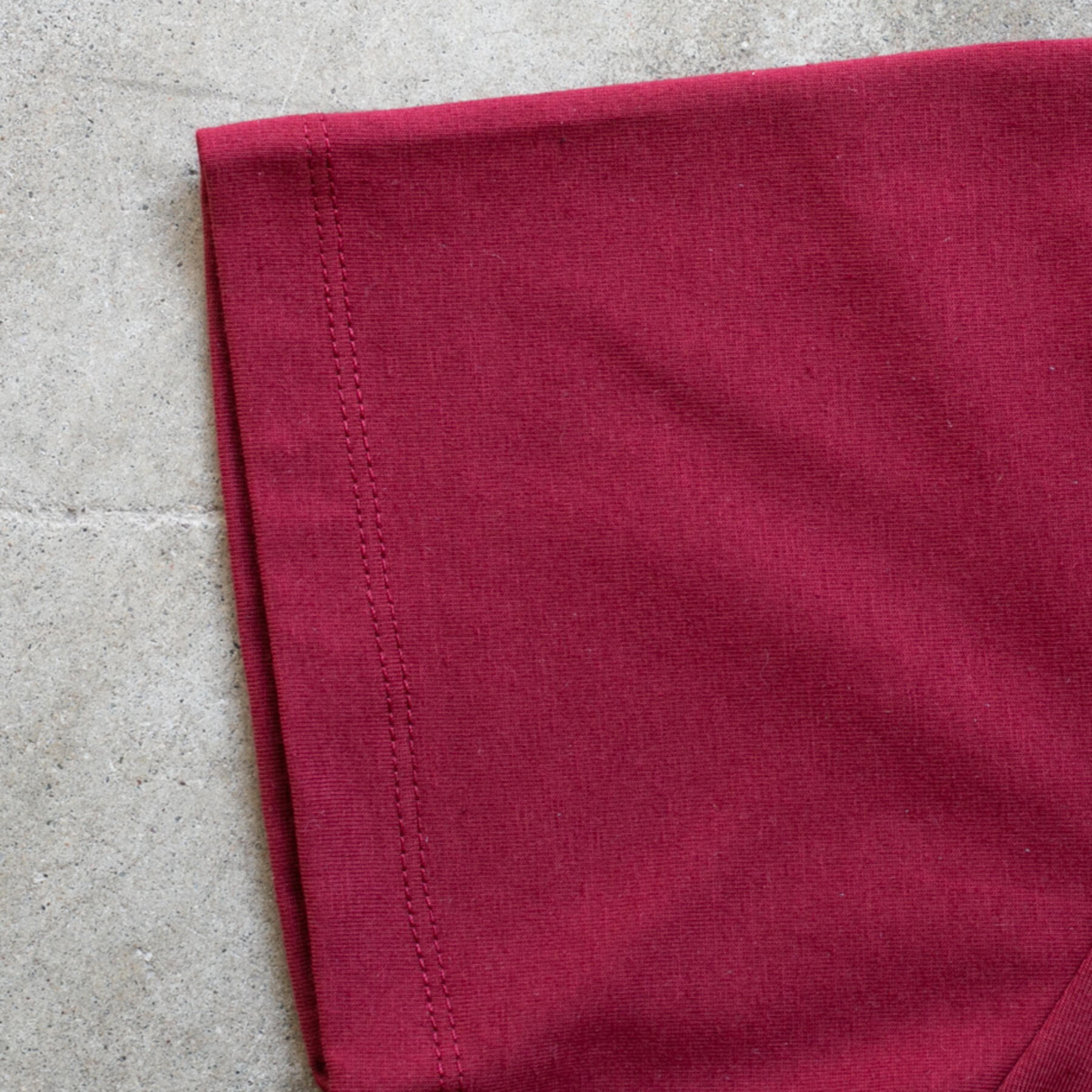 gustin big jersey polo - maroon