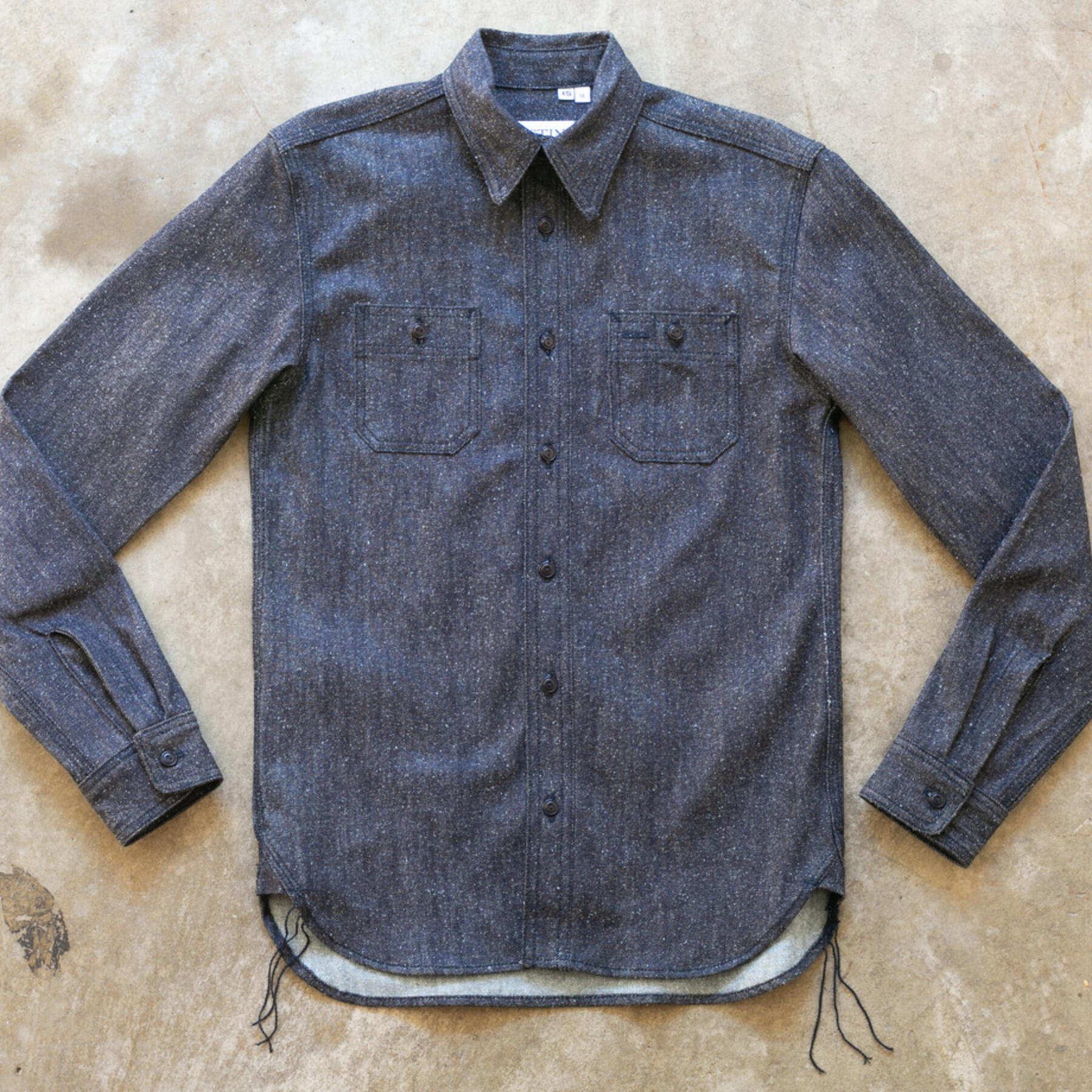 gustin #160 japan silk nep workshirt
