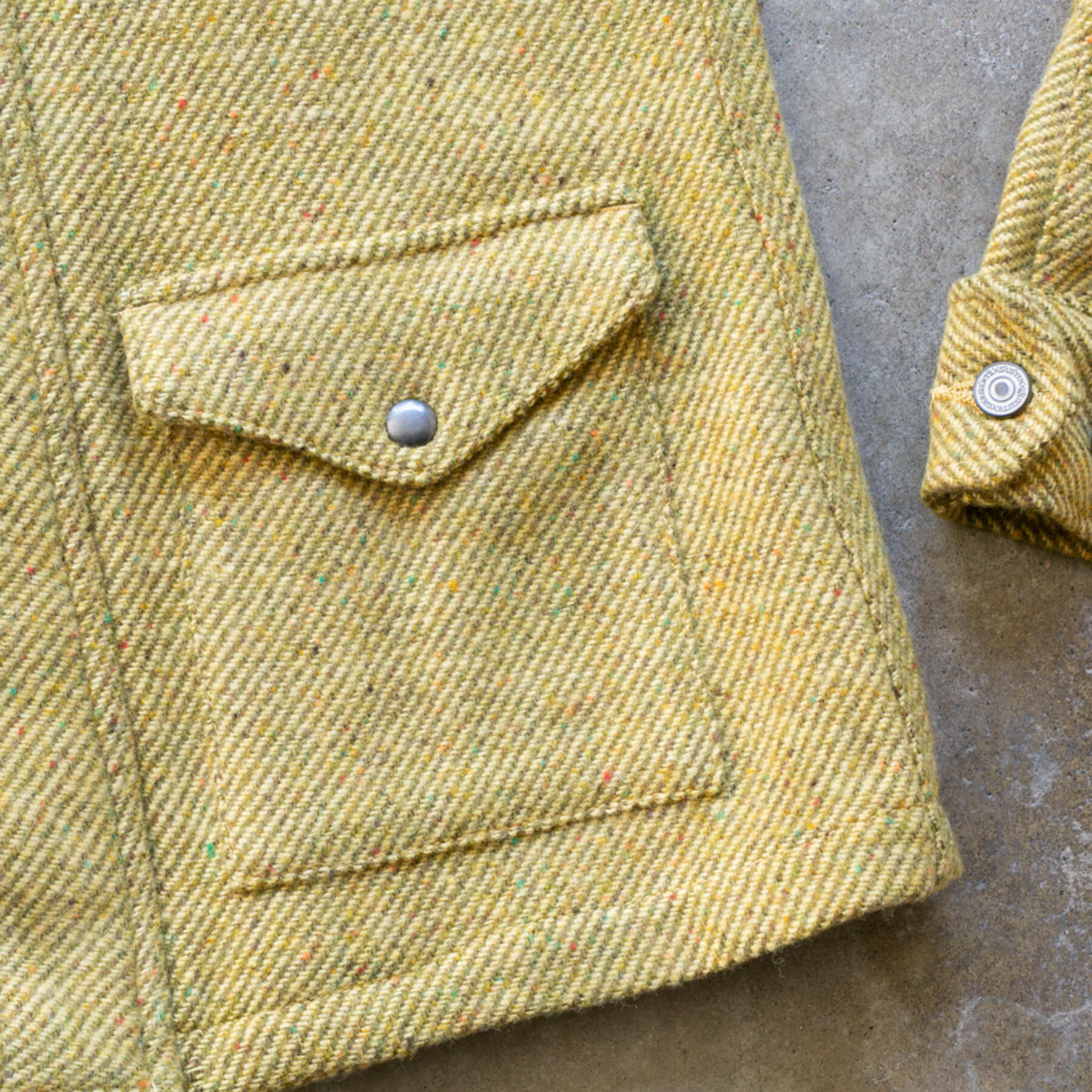 gustin field jacket - acid rainbow nep