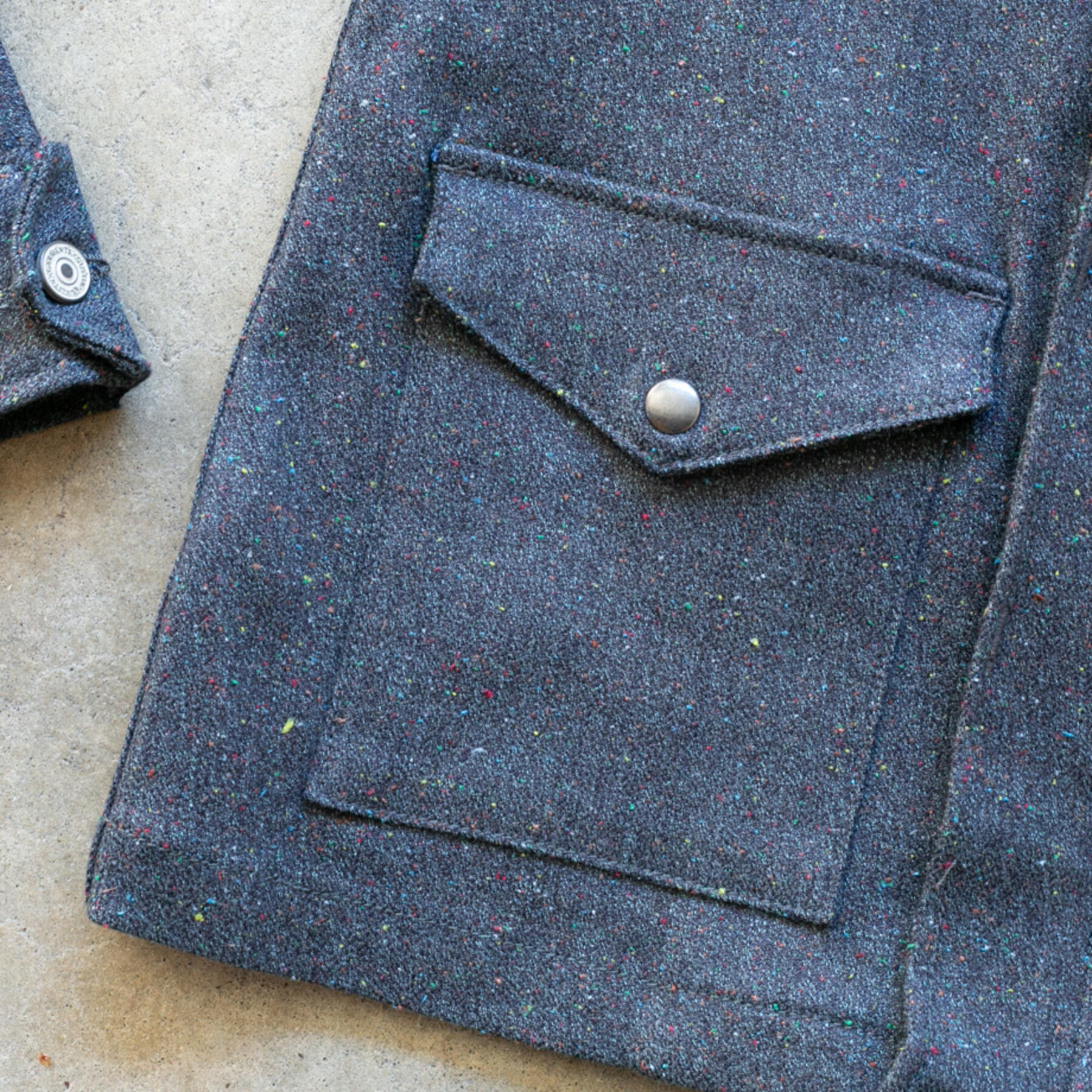 gustin field jacket - union rainbow nep