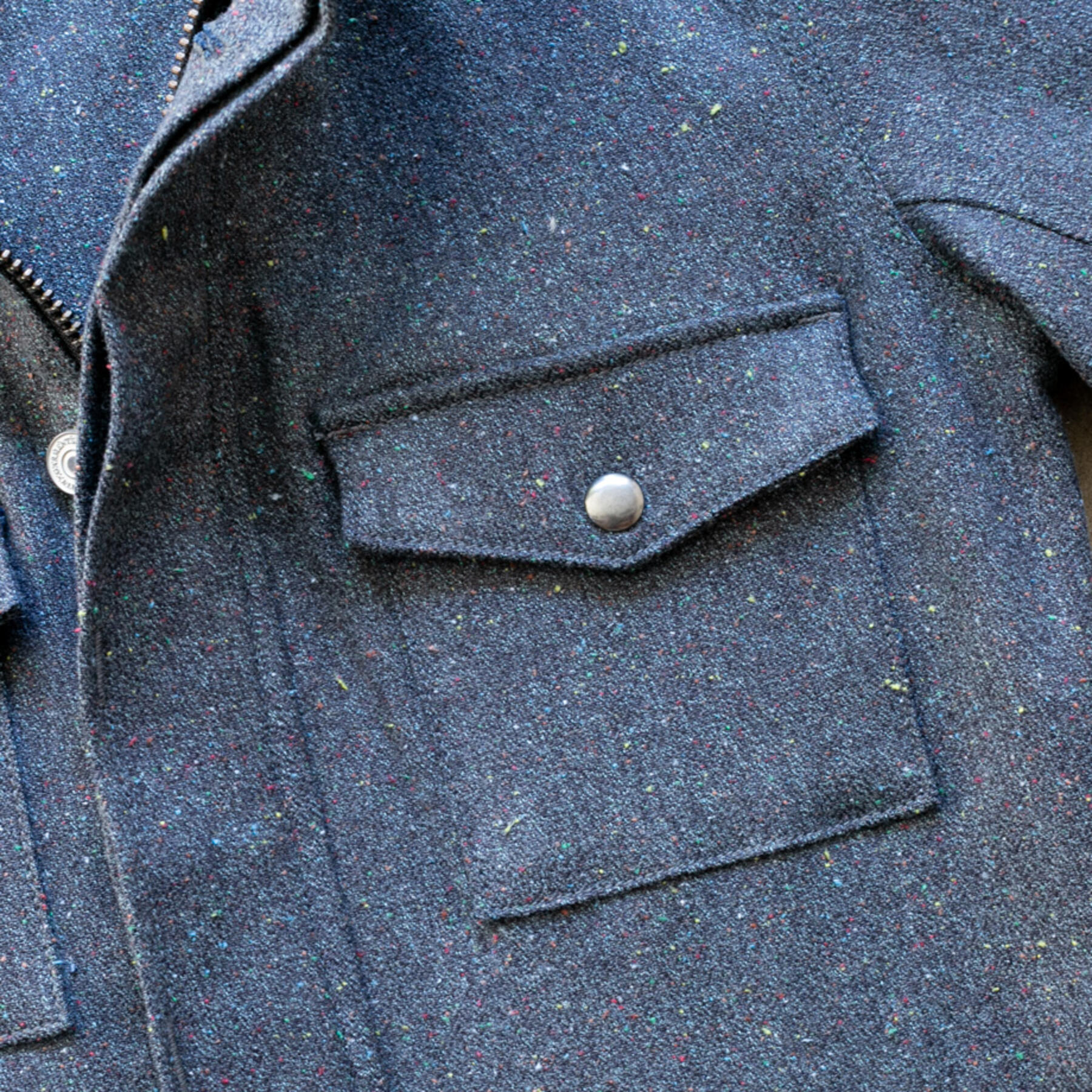 gustin field jacket - union rainbow nep