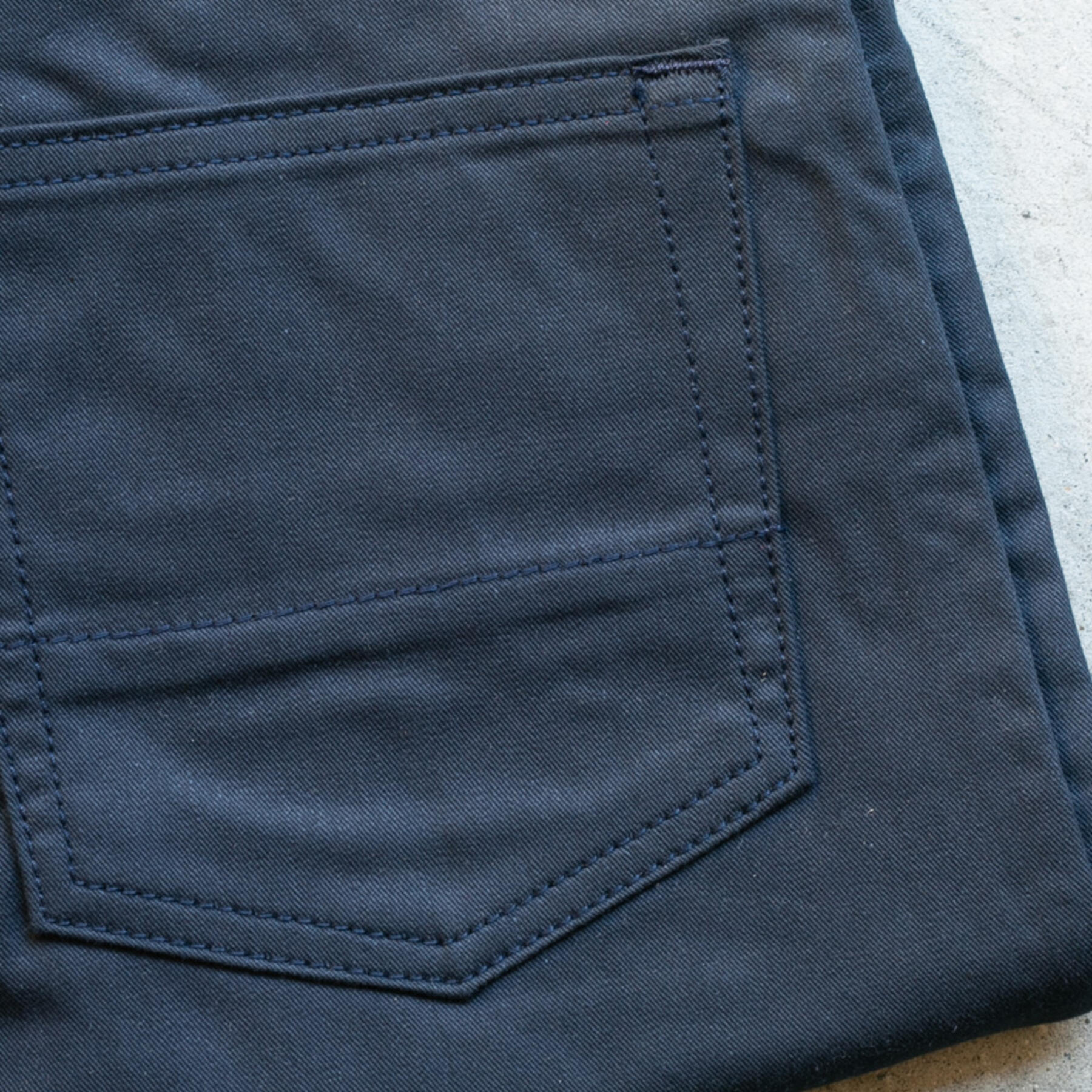 gustin #565 vintage selvedge chino cloth - midnight