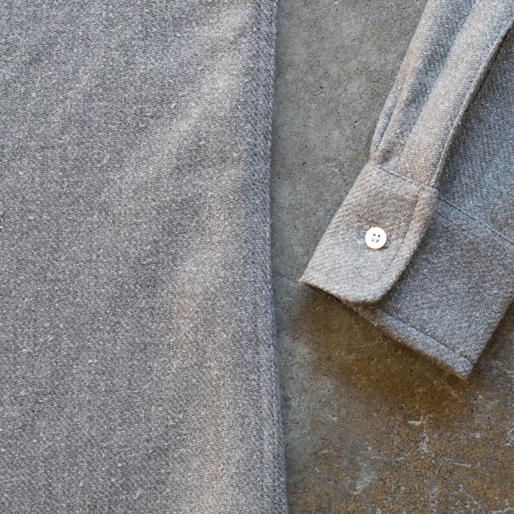 gustin #1171 repro 90's skater flannel - stone