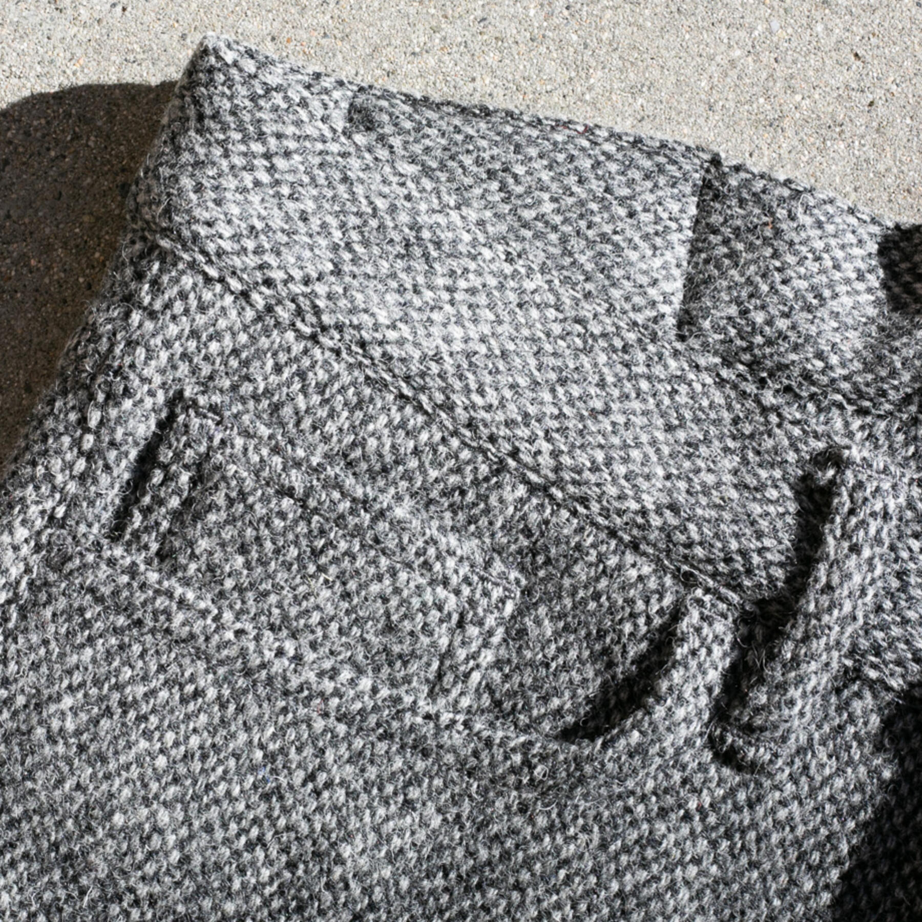 gustin #328 harris tweed® 5 pocket - heather grey