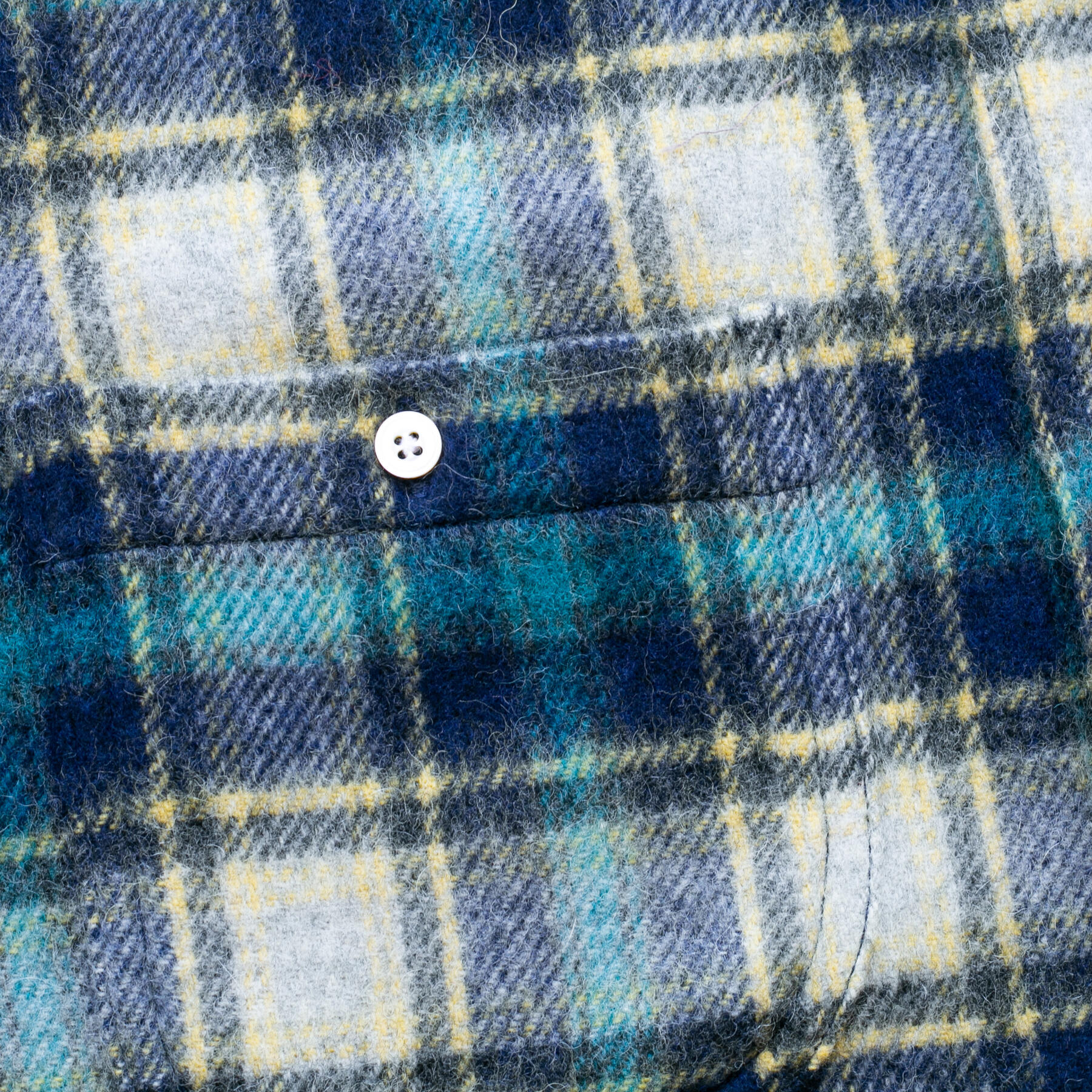 gustin #1044 vintage wool alpaca - blue corn