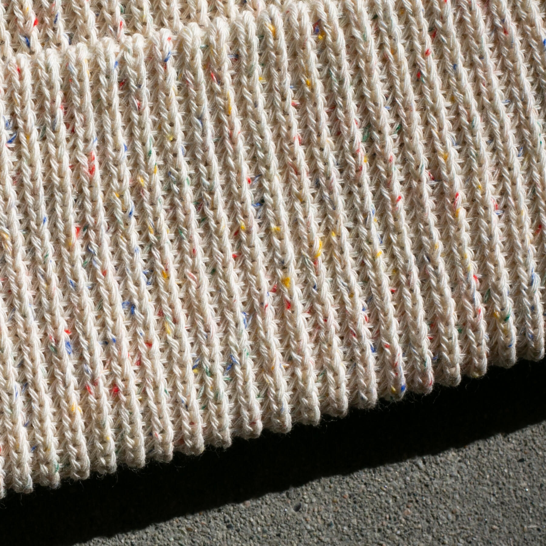 gustin classic beanie - natural rainbow nep