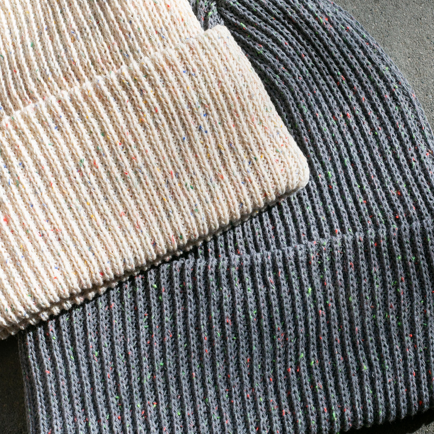 gustin classic beanie 2 pack - rainbow nep