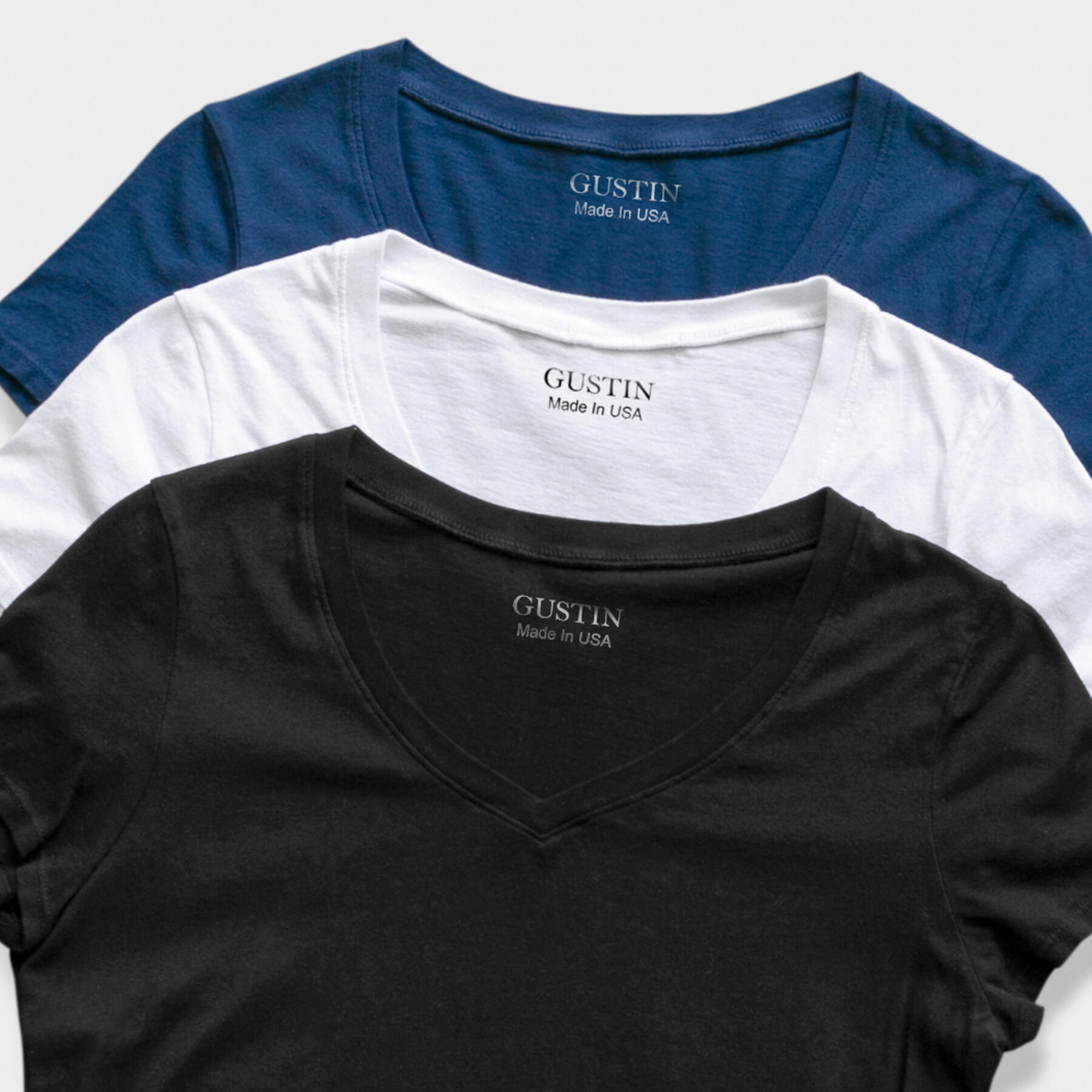 gustin women's v-neck t-shirt - classic pack