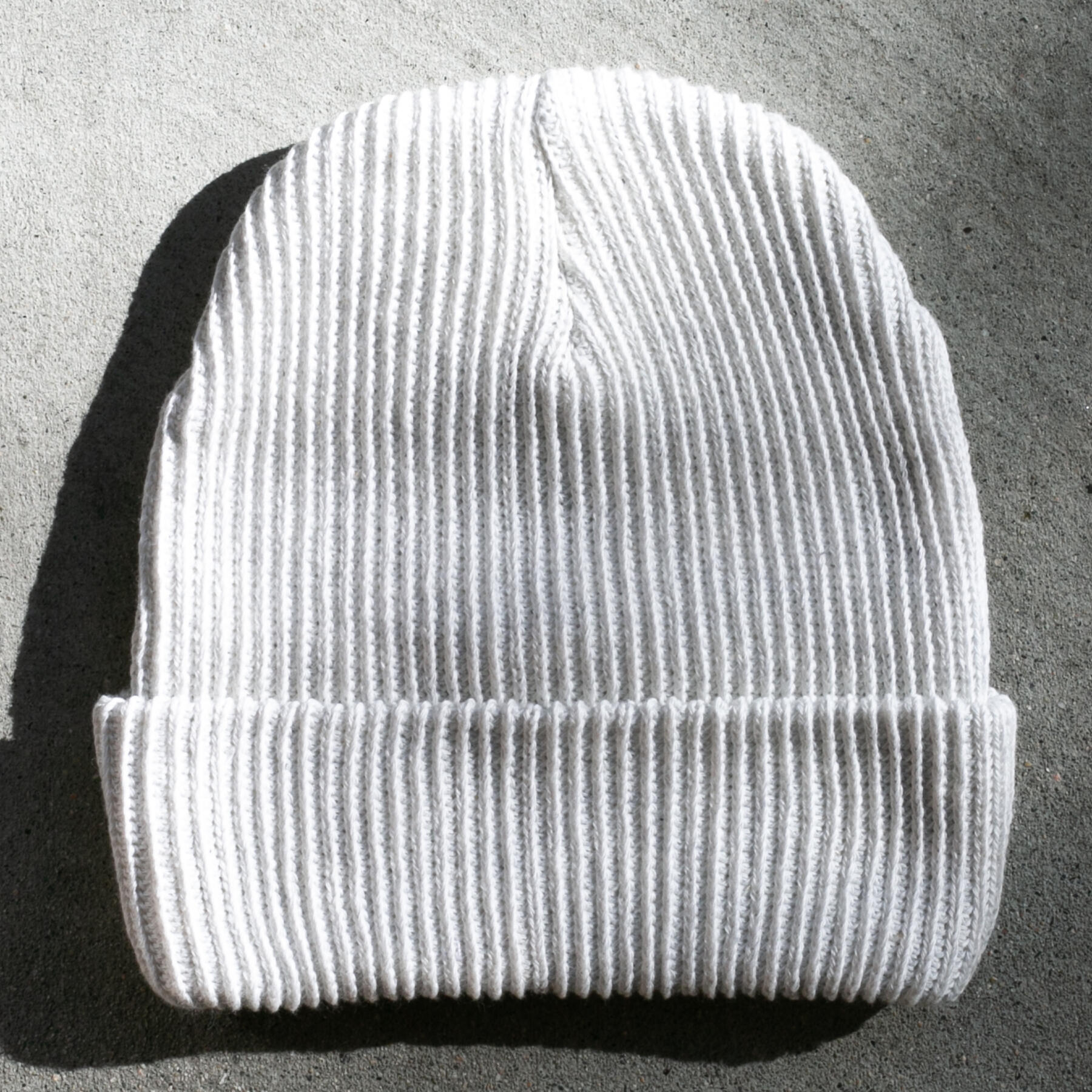gustin classic beanie - white