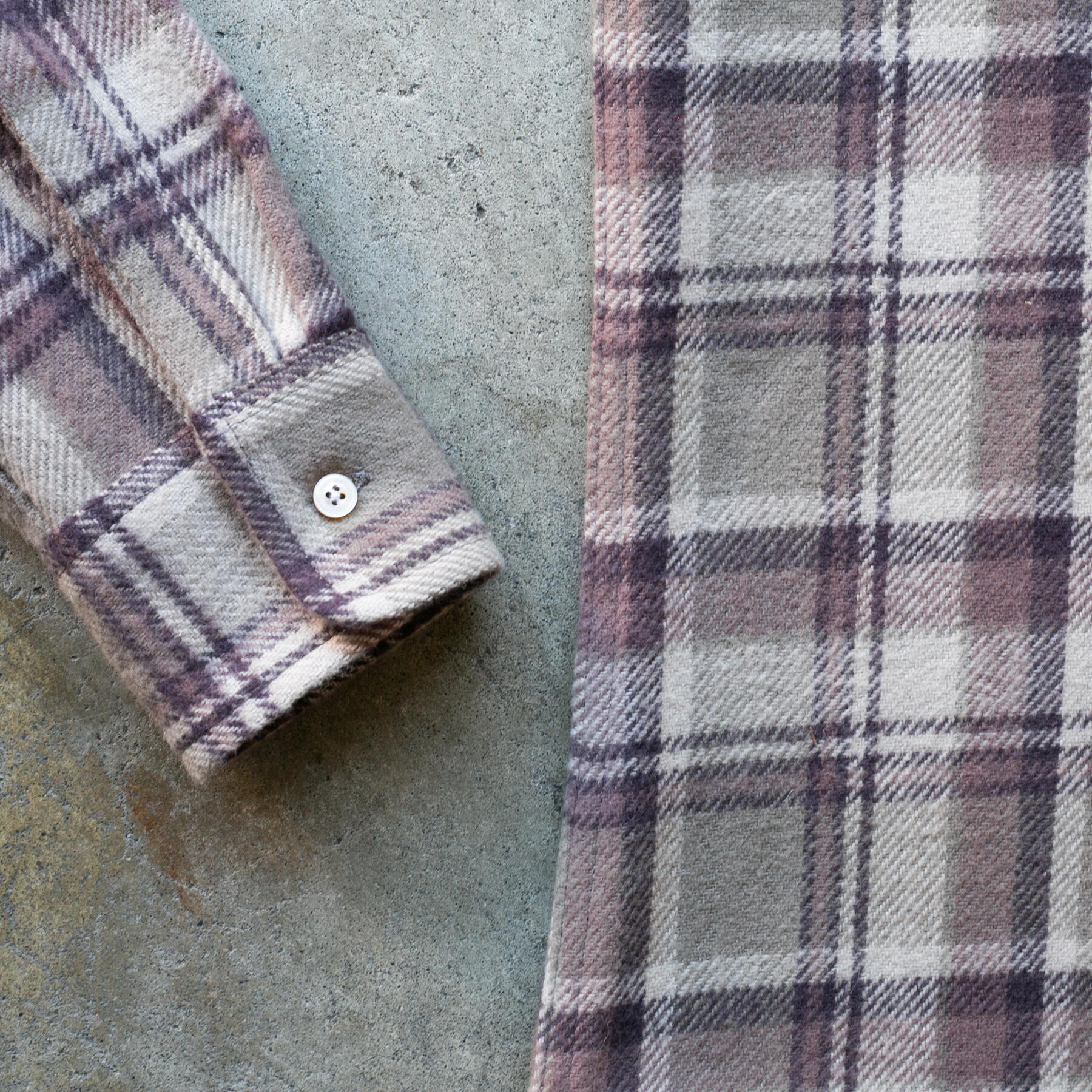 gustin #1184 monster flannel - rust