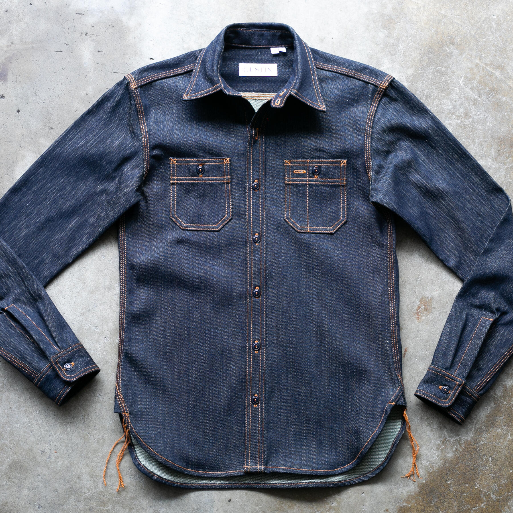 gustin #166 italian heavy workshirt