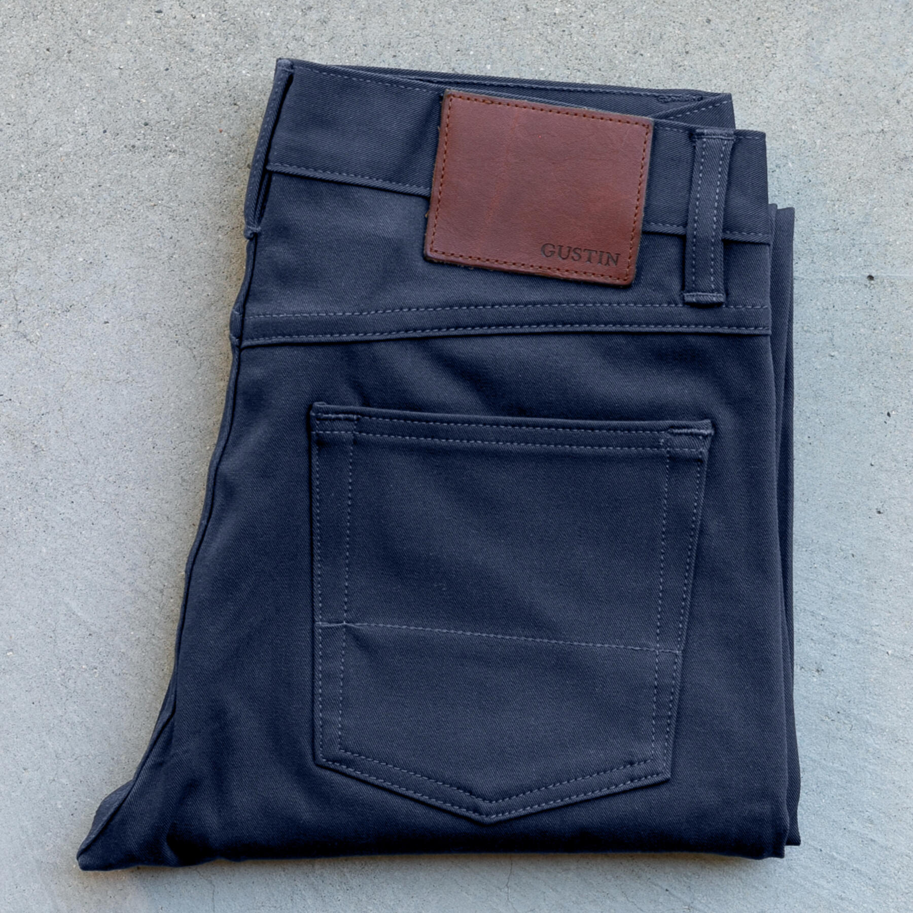 gustin #348 4 way stretch twill - navy