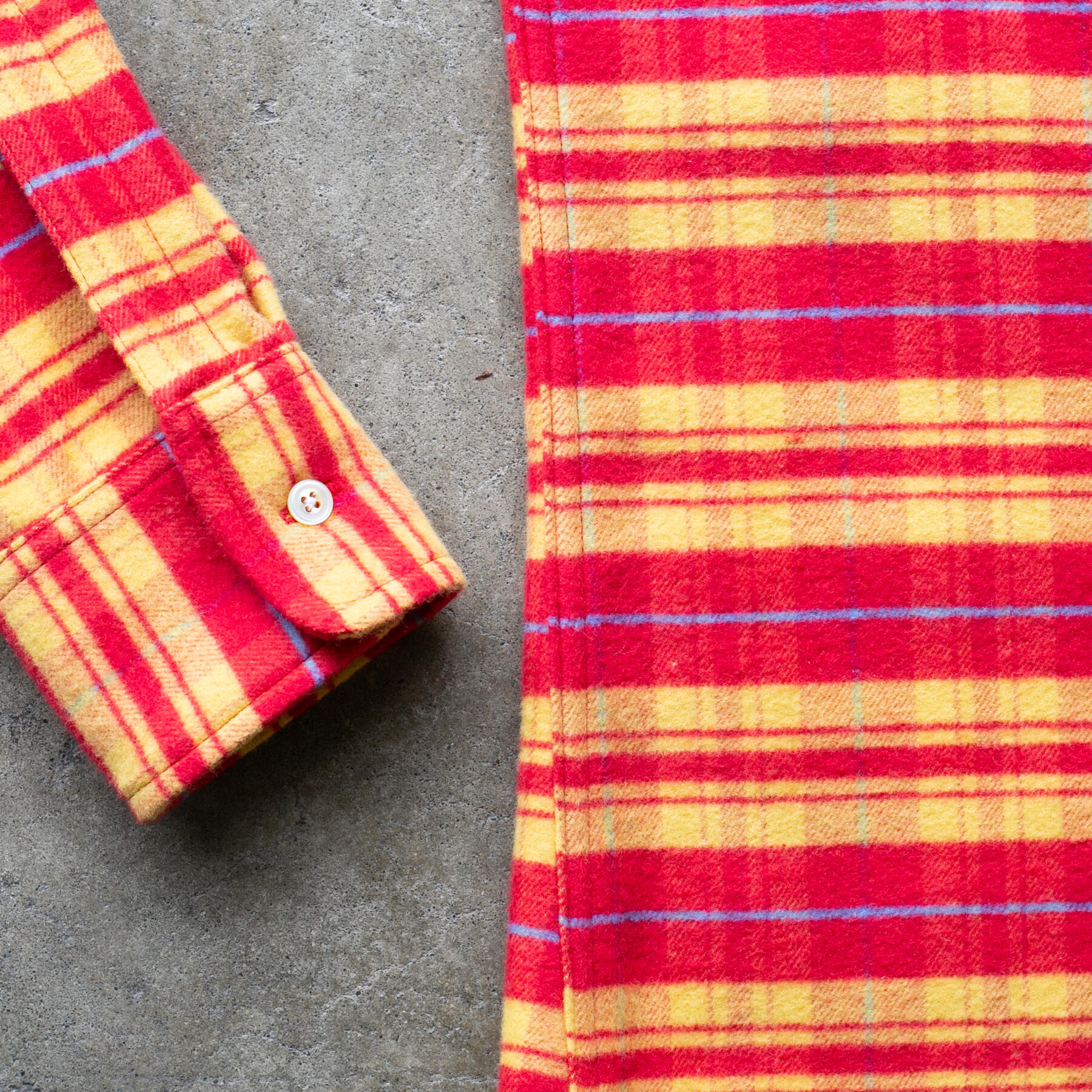 gustin #1193 japan vivid flannel - fire