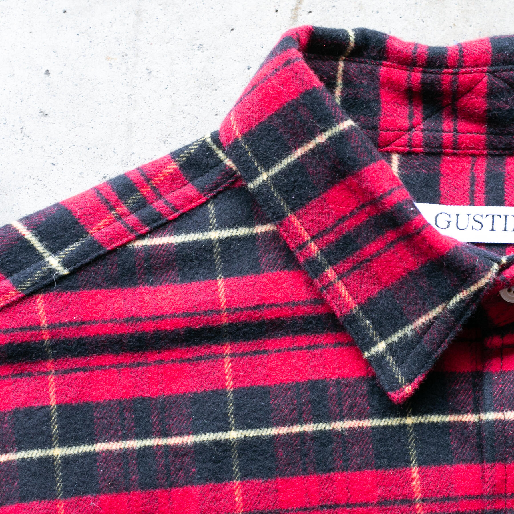 gustin #1196 japan vivid flannel - woodsman