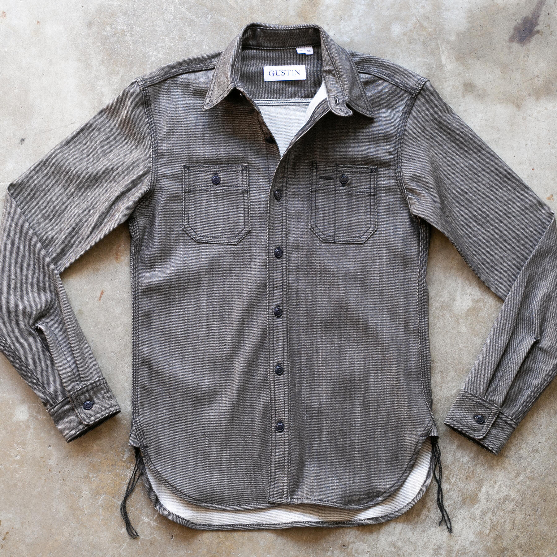 gustin #168 italy dark oak workshirt