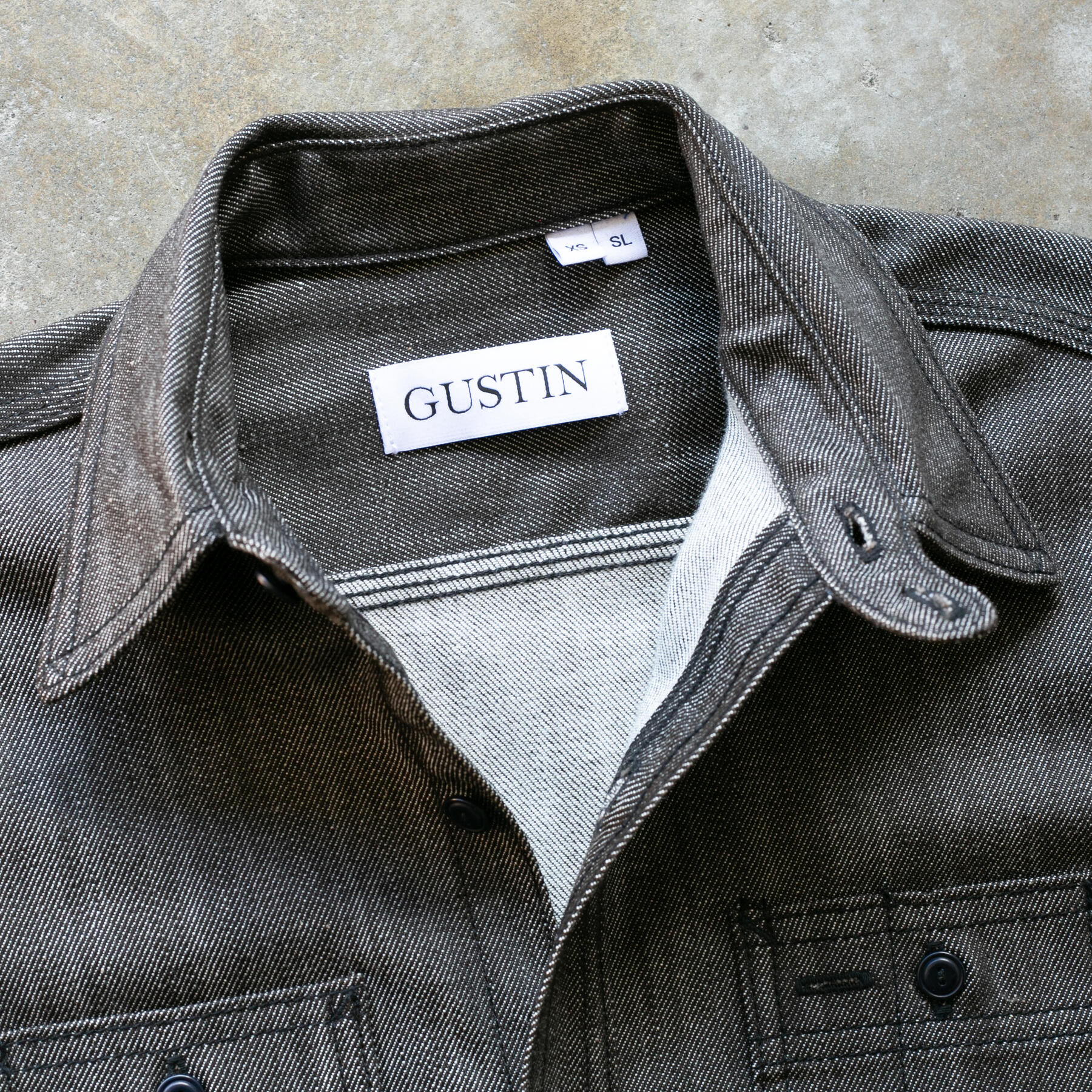 gustin #168 italy dark oak workshirt