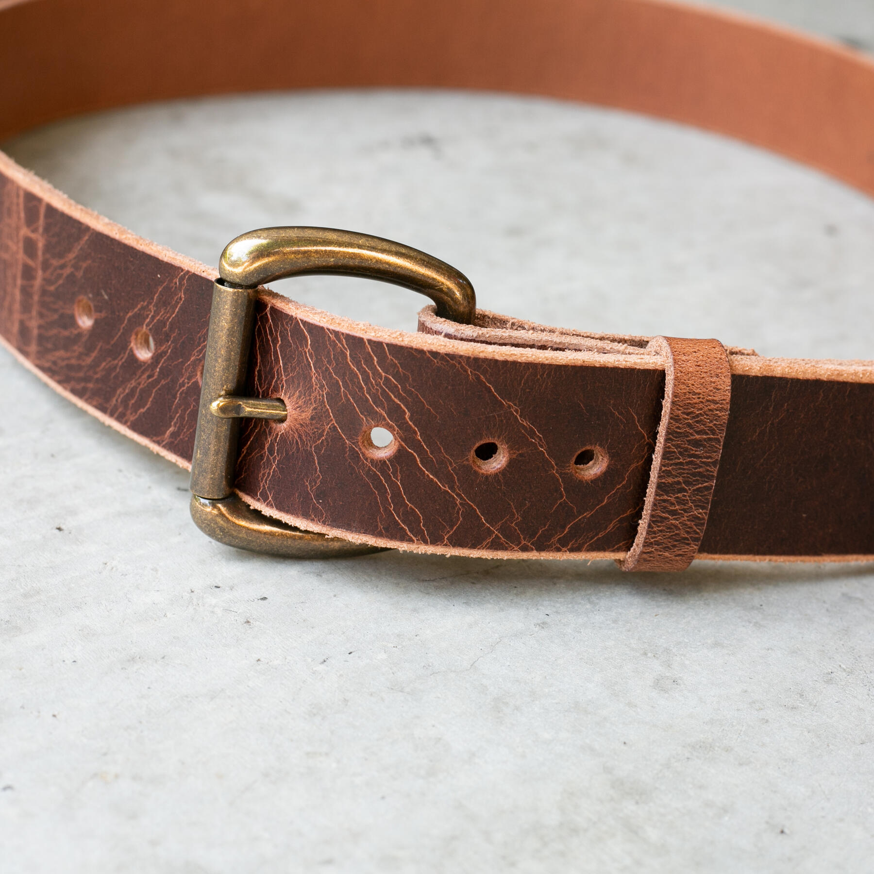 gustin vintage redwood roller belt