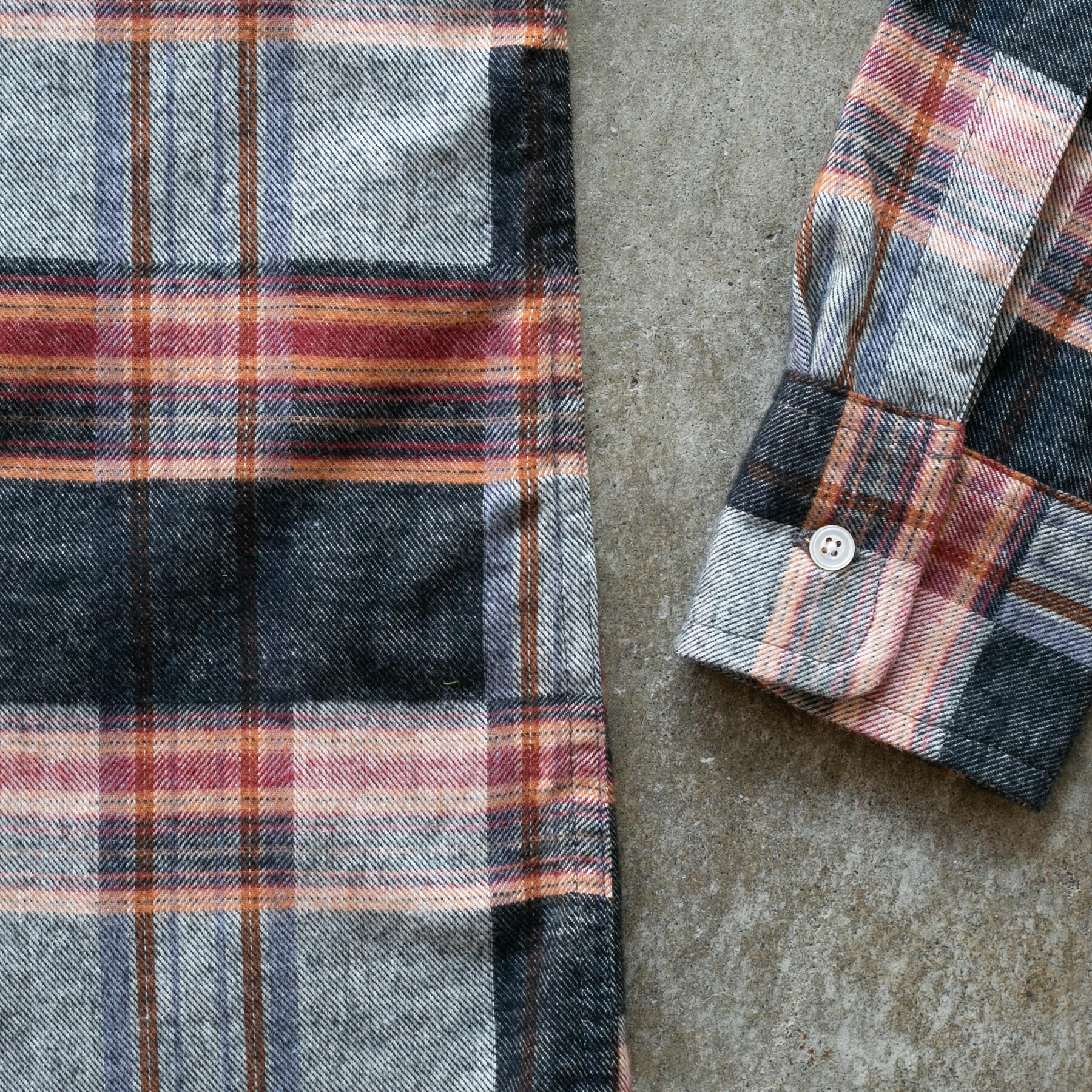 gustin #1199 air flannel - black ember