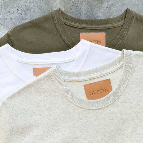 gustin vintage heavyweight t-shirt desert shades
