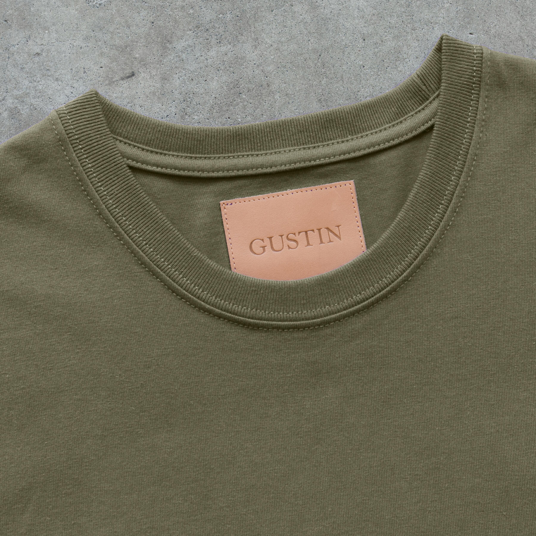 gustin vintage heavyweight t-shirt desert shades