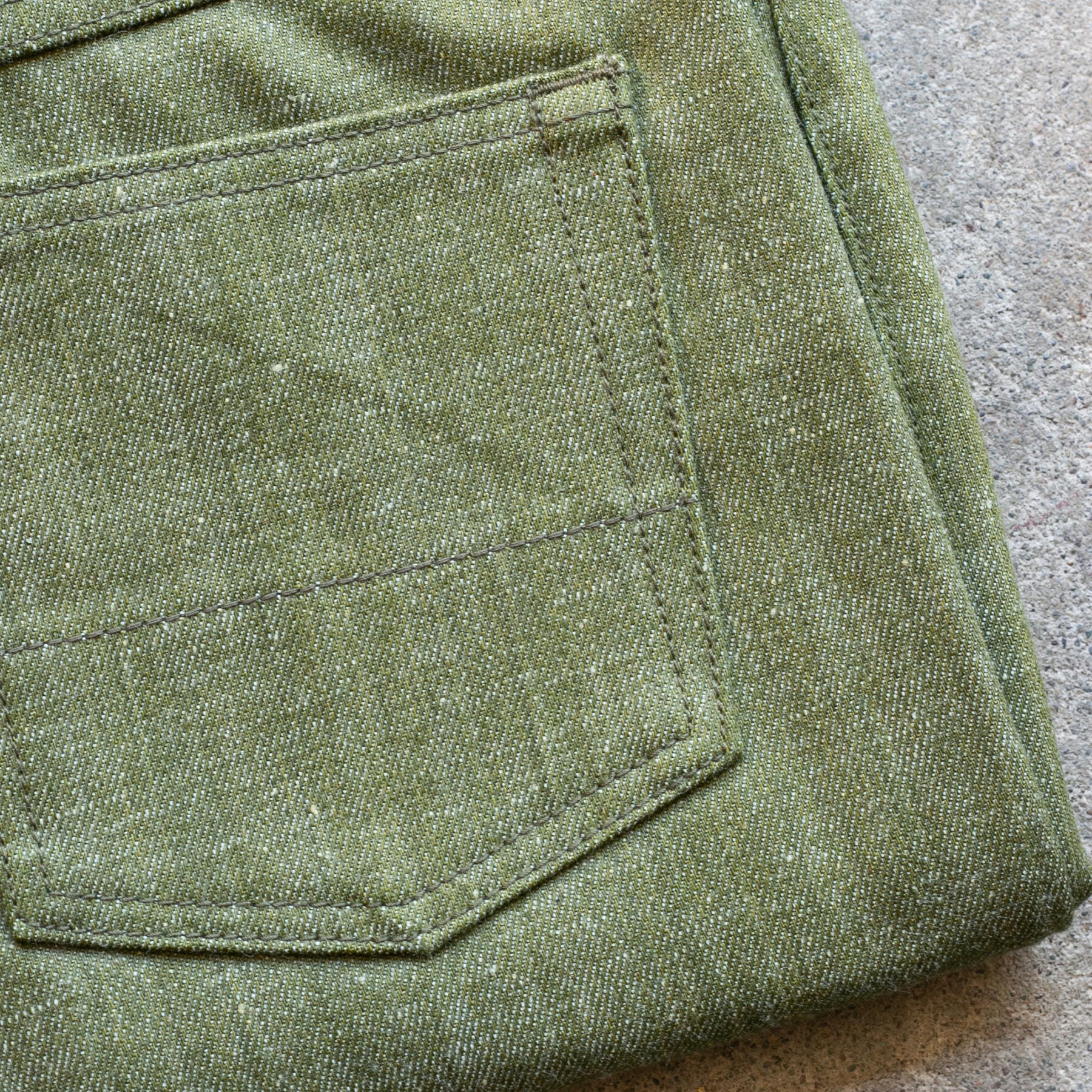 gustin #576 monster moss selvedge