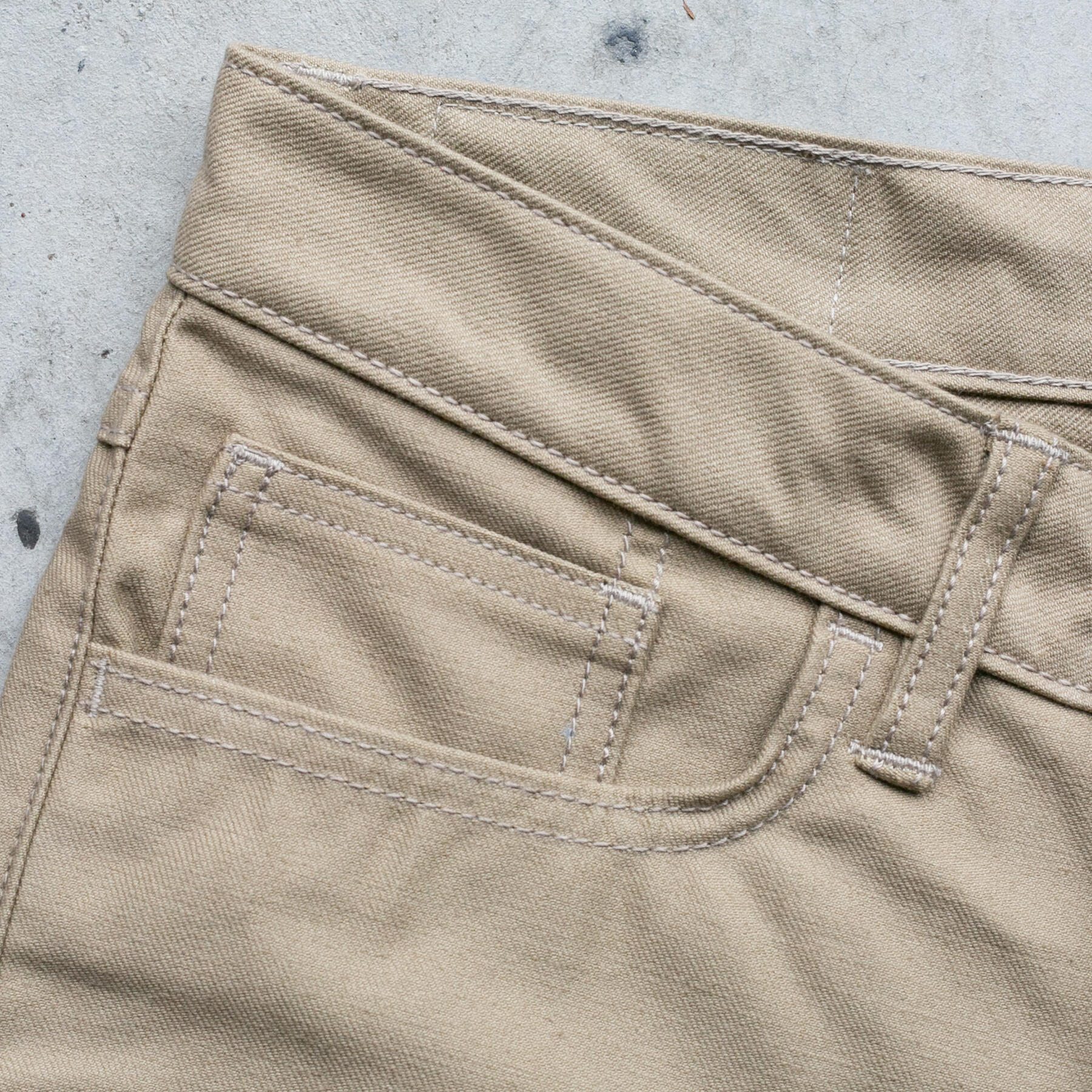 gustin #354 m52 repro french serge 5 pocket - khaki