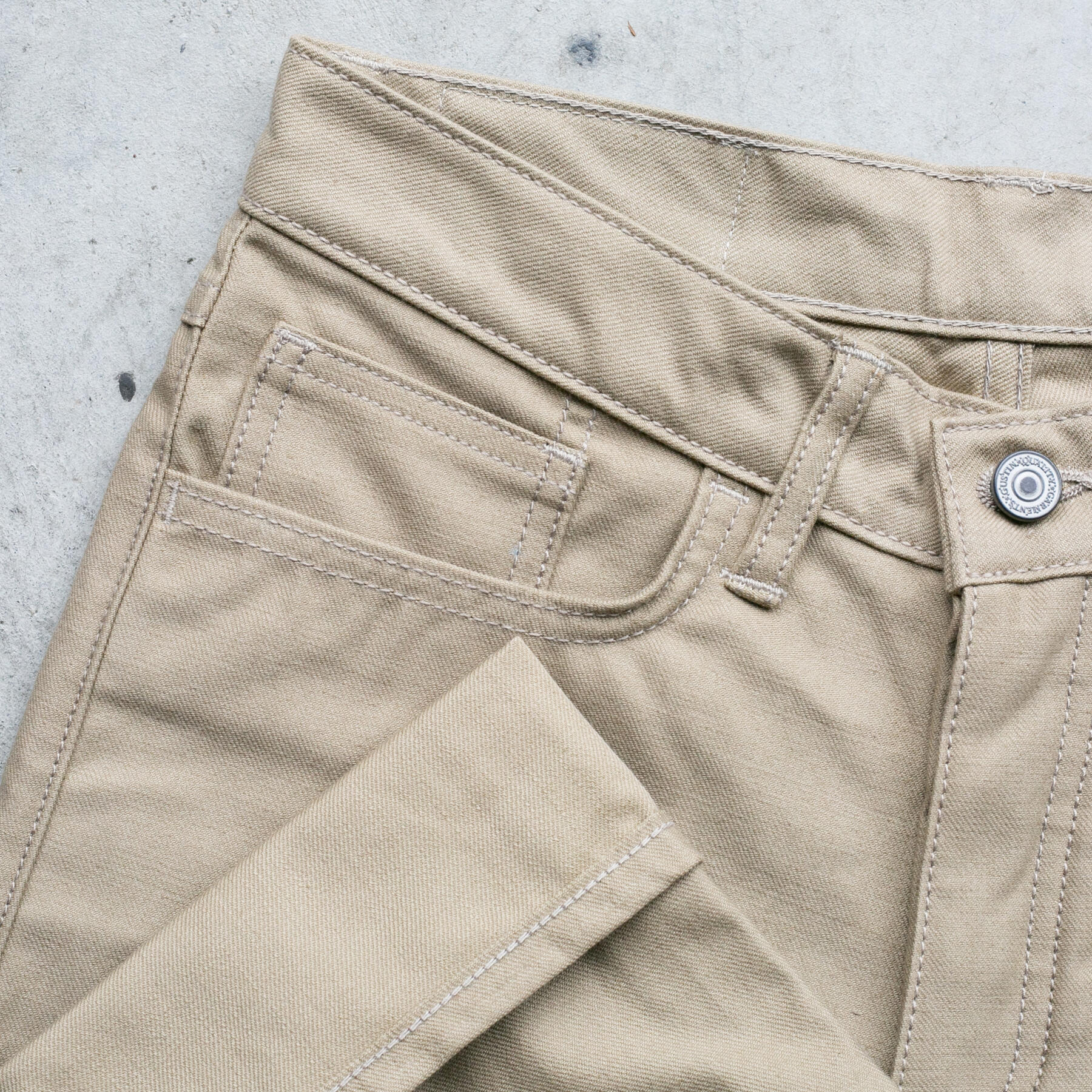 gustin #354 m52 repro french serge 5 pocket - khaki