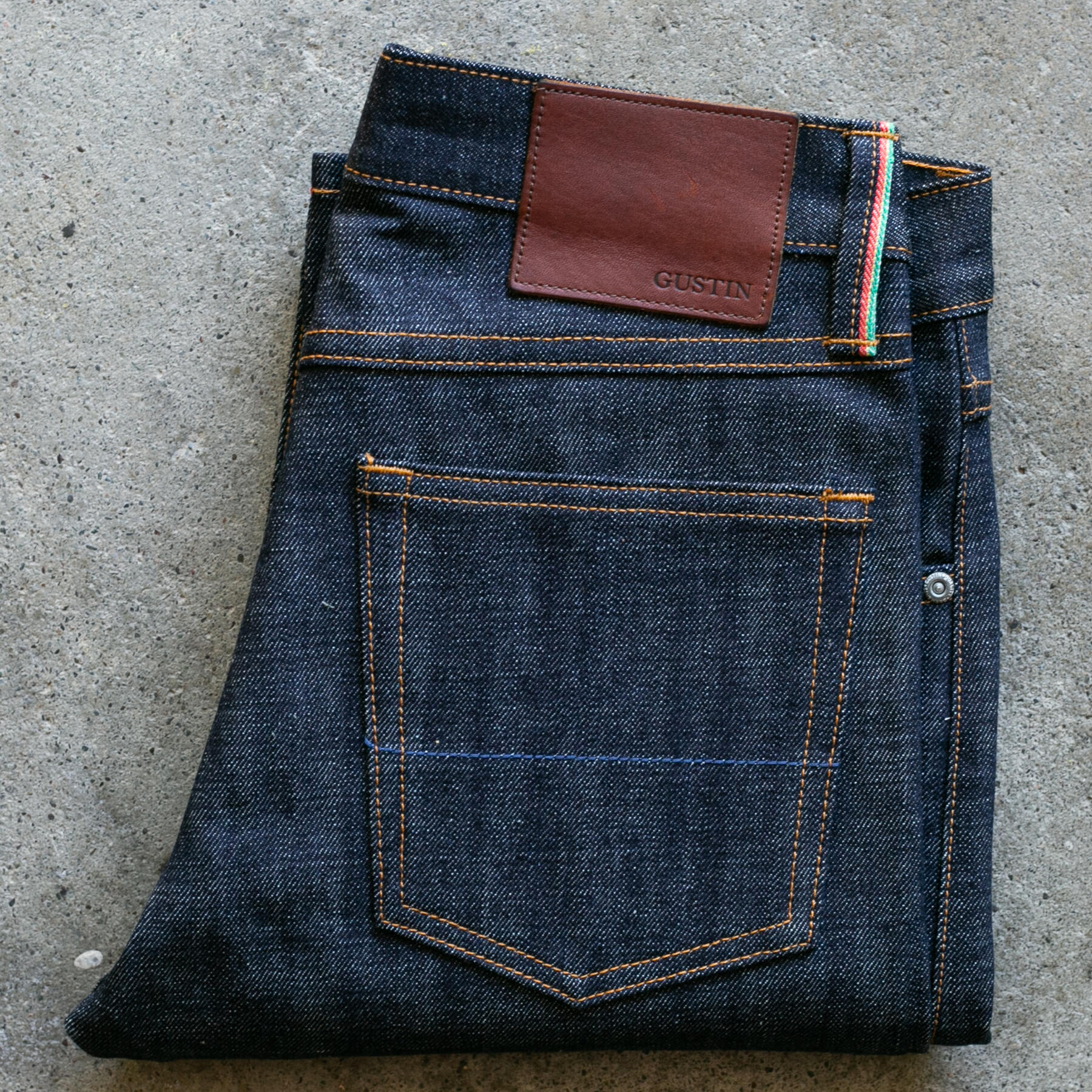 gustin #514 crosshatch rainbow id - indigo