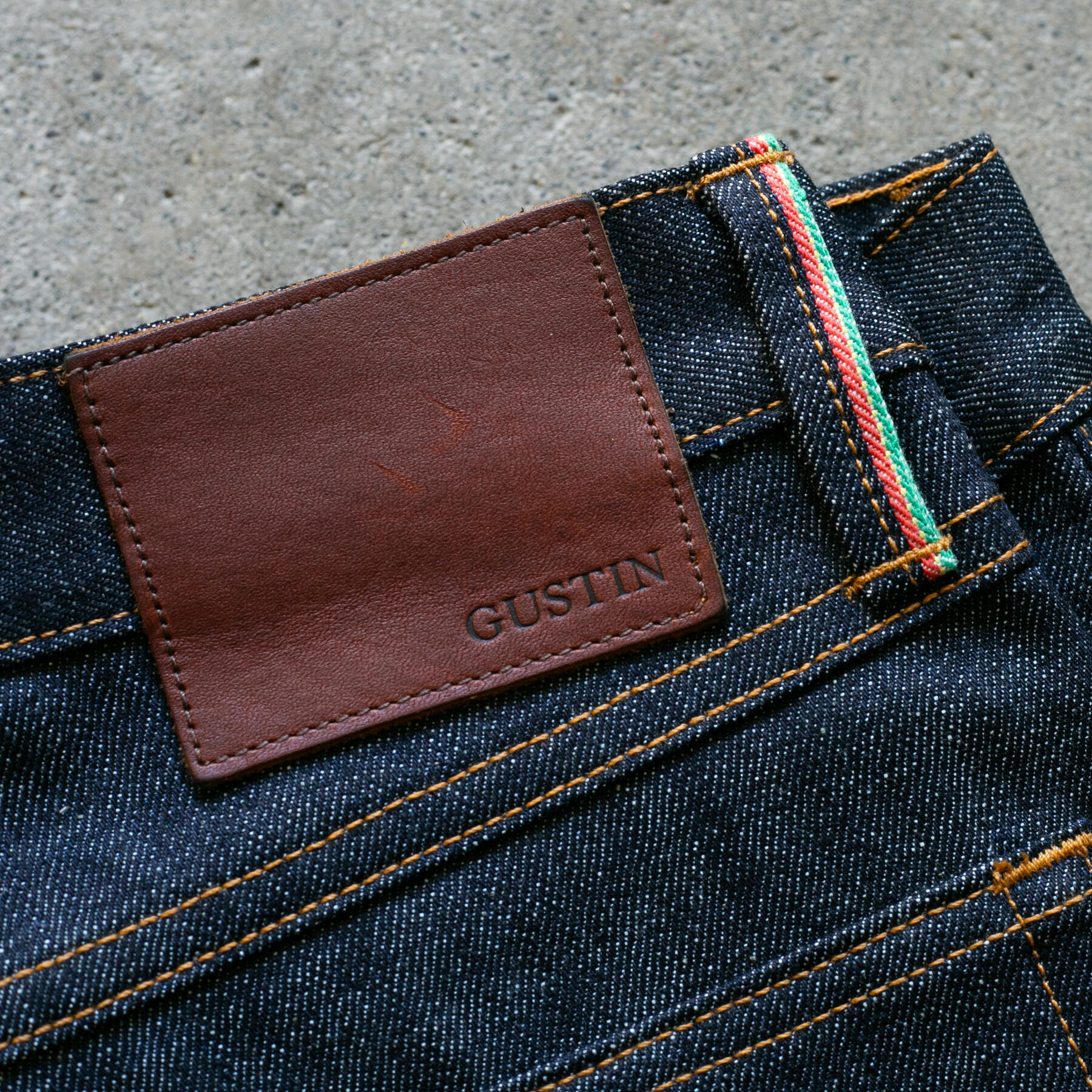 gustin #514 crosshatch rainbow id - indigo
