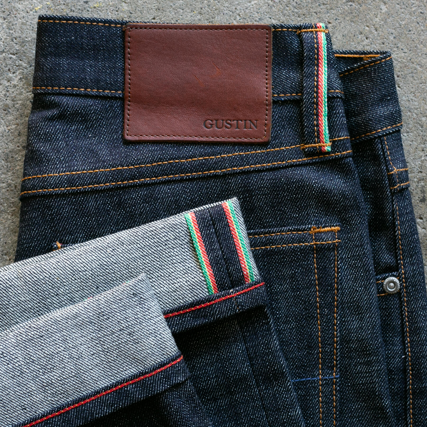 gustin #514 crosshatch rainbow id - indigo