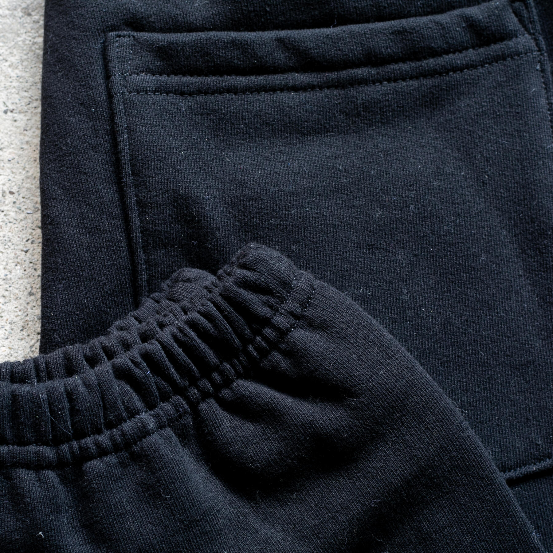 gustin vintage heavyweight sweatpants - black