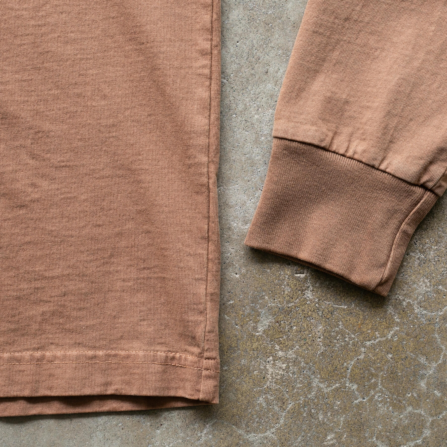 gustin american heavy henley - brown